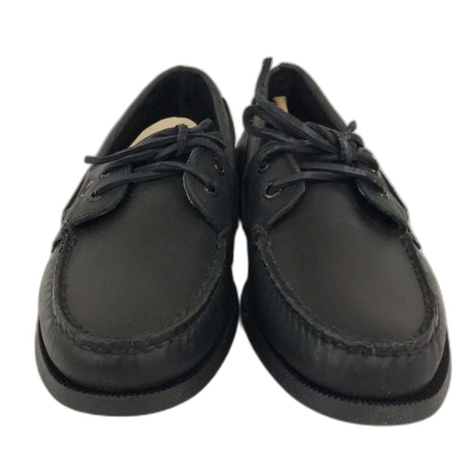 Sperry mens Authentic Original 2eye Boat Shoe Black 9 US