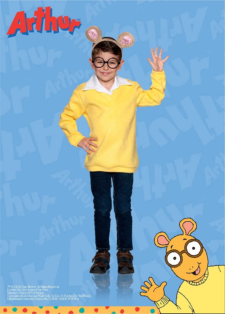 UNDERWRAPS Officially Licensed Arthur Costume Set