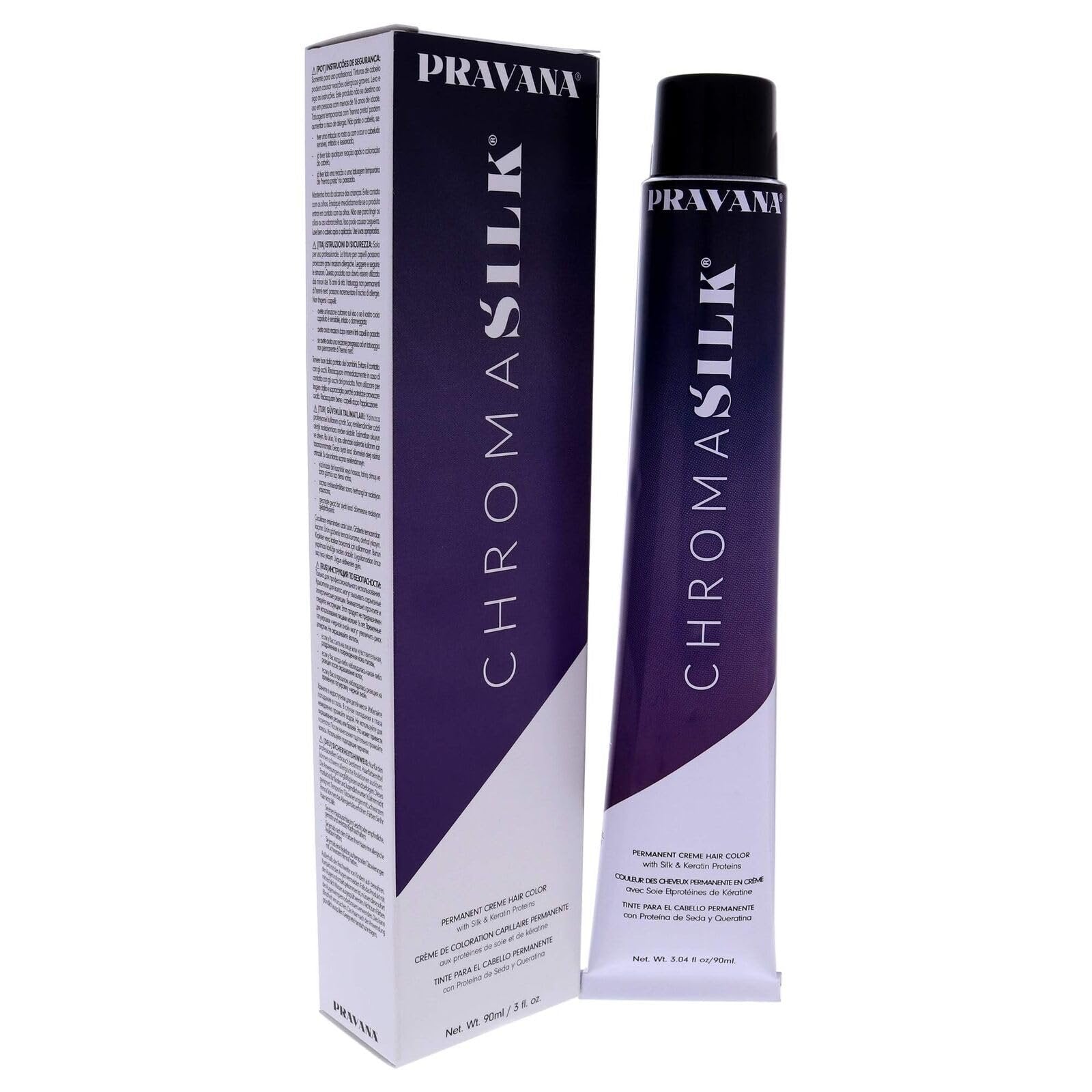 Pravan Vivids ChromaSILK Hair Color, 3oz (Silver)