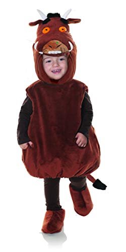 UNDERWRAPS Gruffalo Belly Babies Toddler Costume, Brown, Large (2-4t)