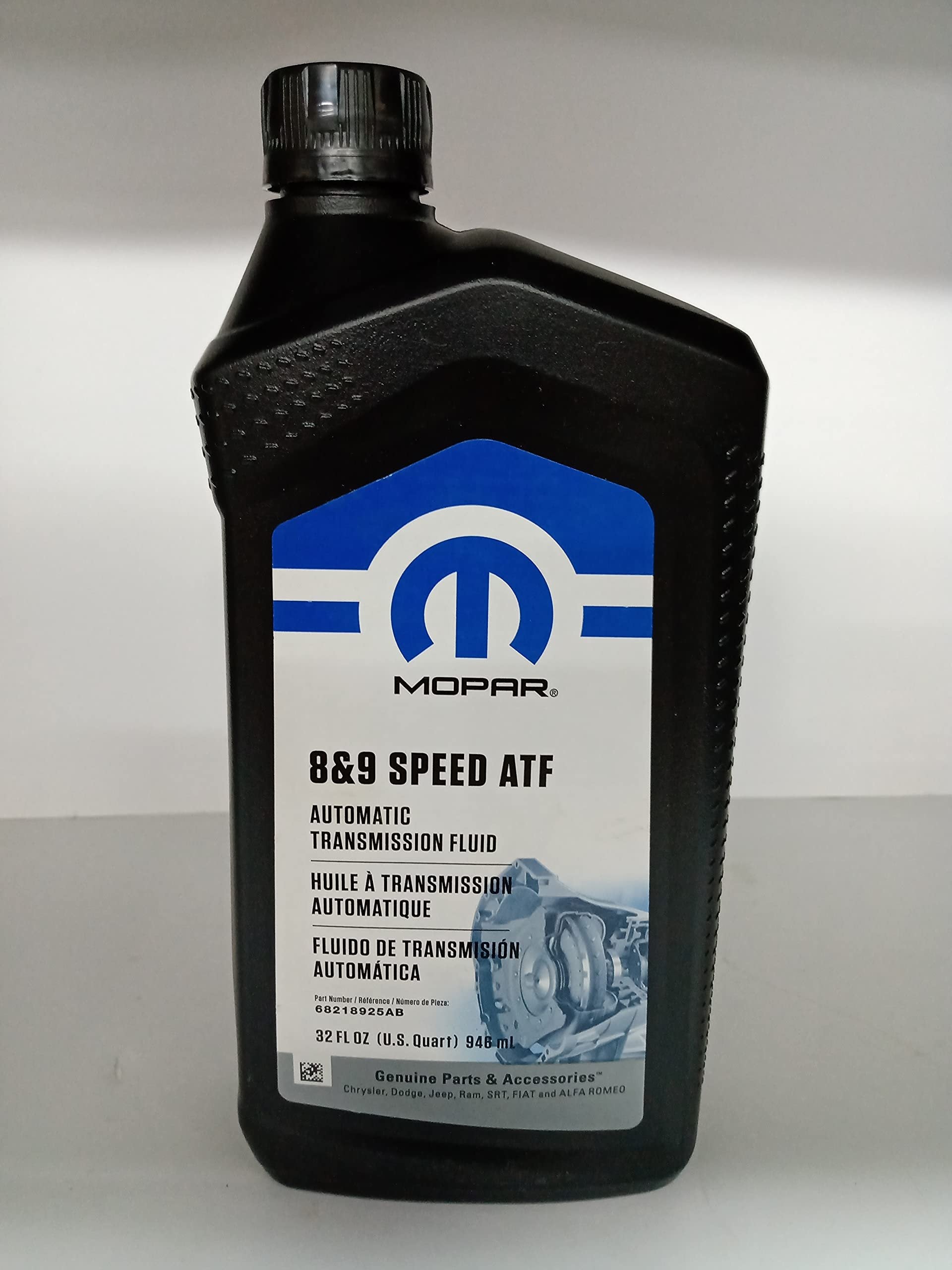 Mopar 8 and 9 Speed ATF Automatic Transmission Fluid