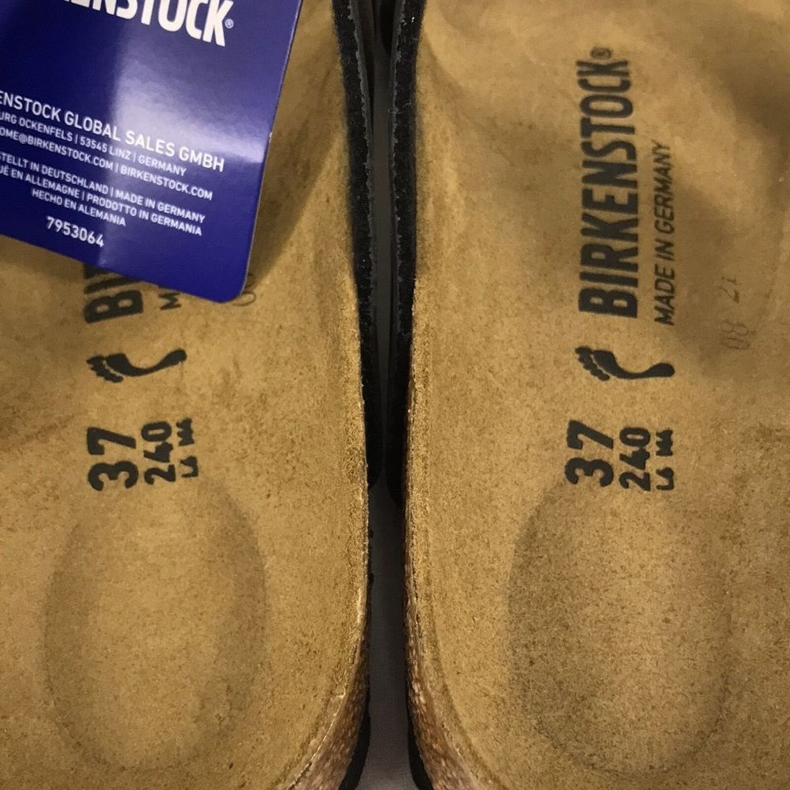 Birkenstock Womens Sandals Black 6 US