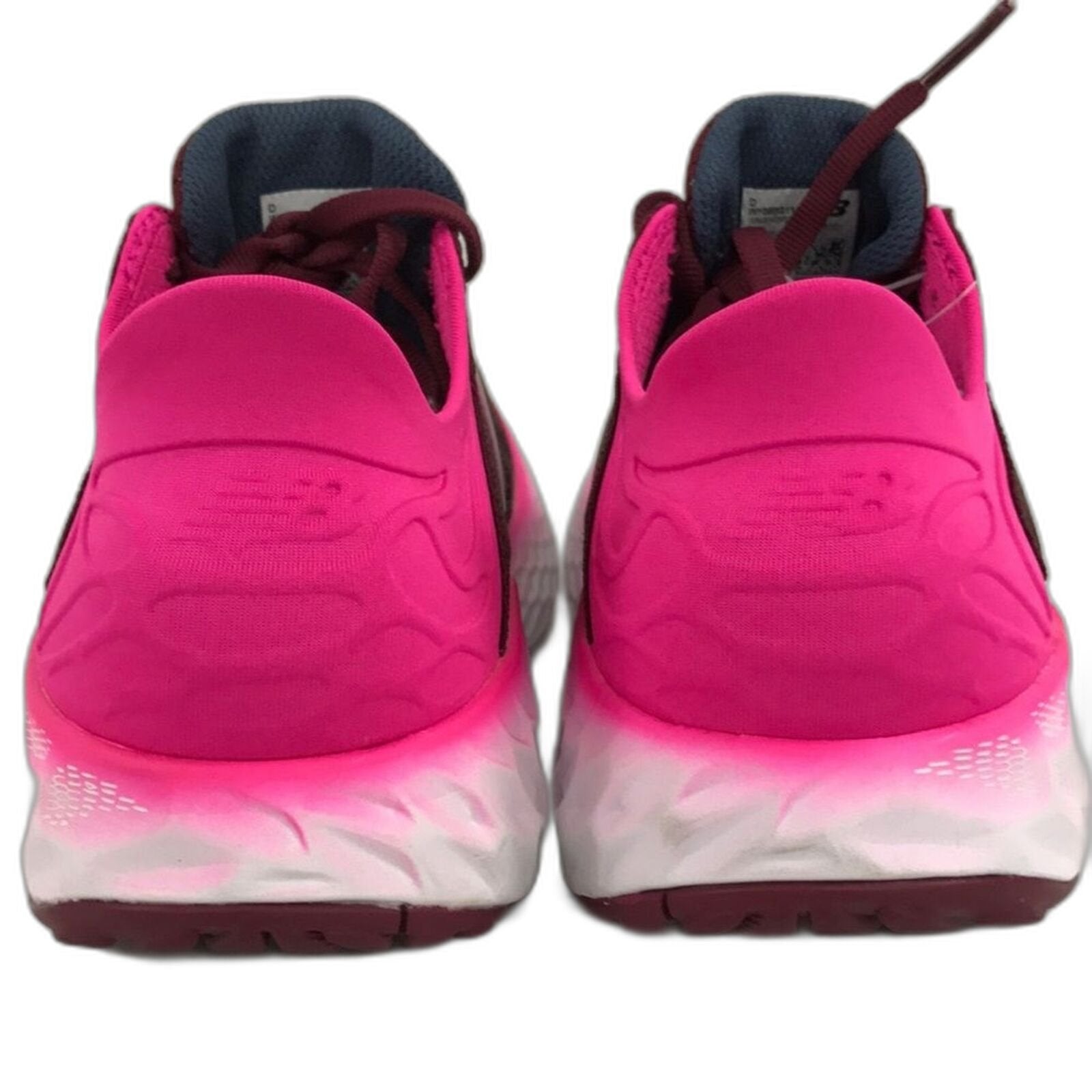 New Balance Womens Fresh Foam 1080 V11 Running Shoe Garnet Pink Glo 6 US