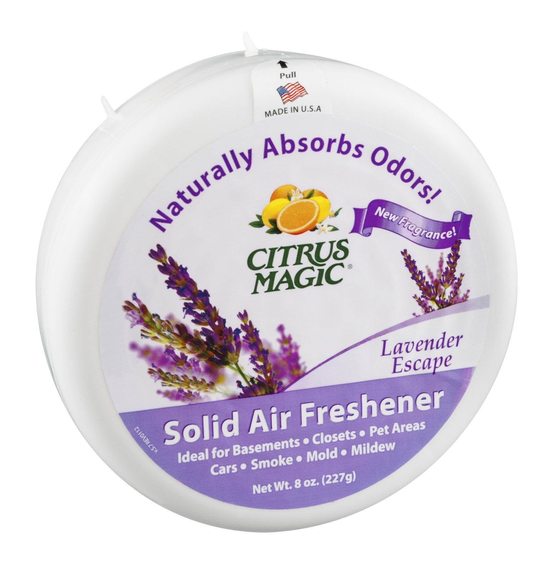 Citrus Magic Lavender Scent Air Freshener 8 oz. Solid