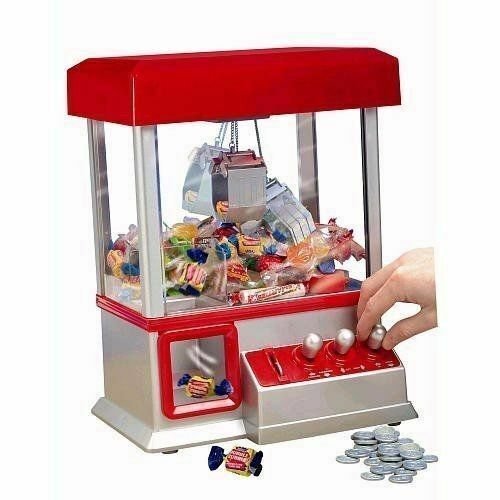 SNY 4093 Arcade Claw Machine - Red