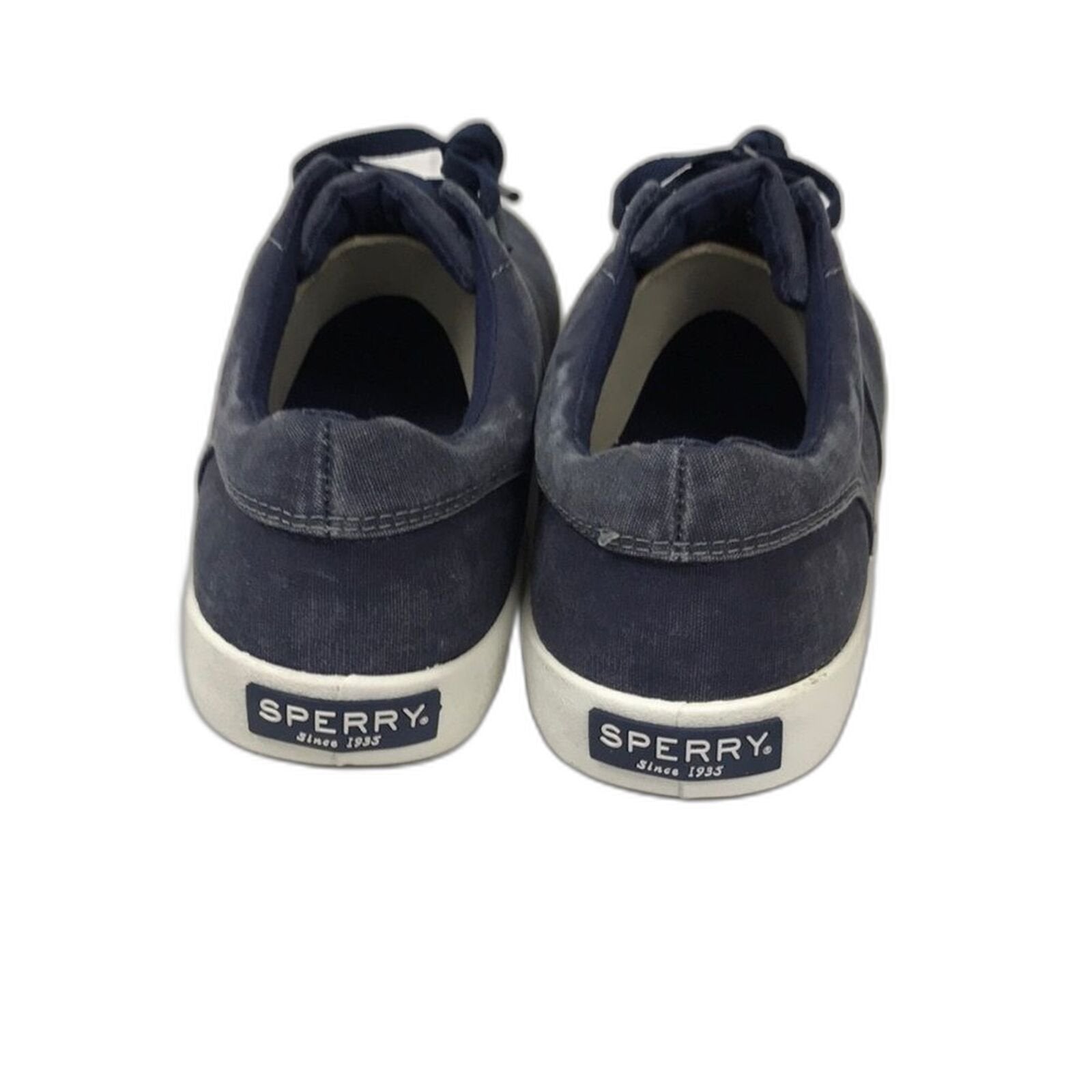 Sperry Yahoo CVO Denim Navy Blue Mens Size 8