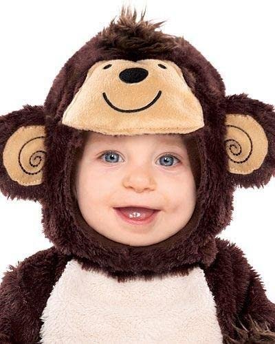 Baby Monkey Around Costume - Infant 0-6 Months, 1 Pc