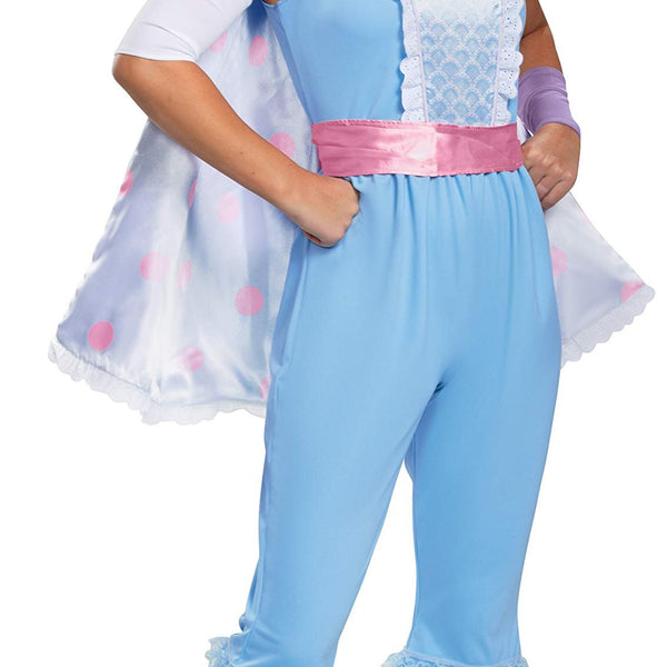 Costume Déguisement Bo Peep Toy Story Pour Femme - Version Deluxe Avec Cape, Ceinture, Bandeau Et Brassards