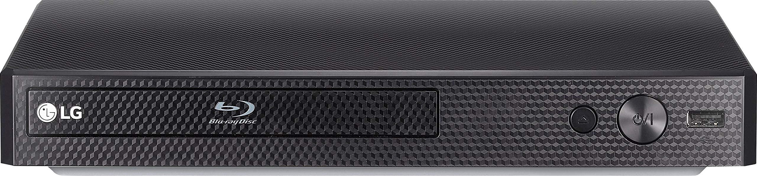 LG Black Blu-ray Disc Player with Streaming Services