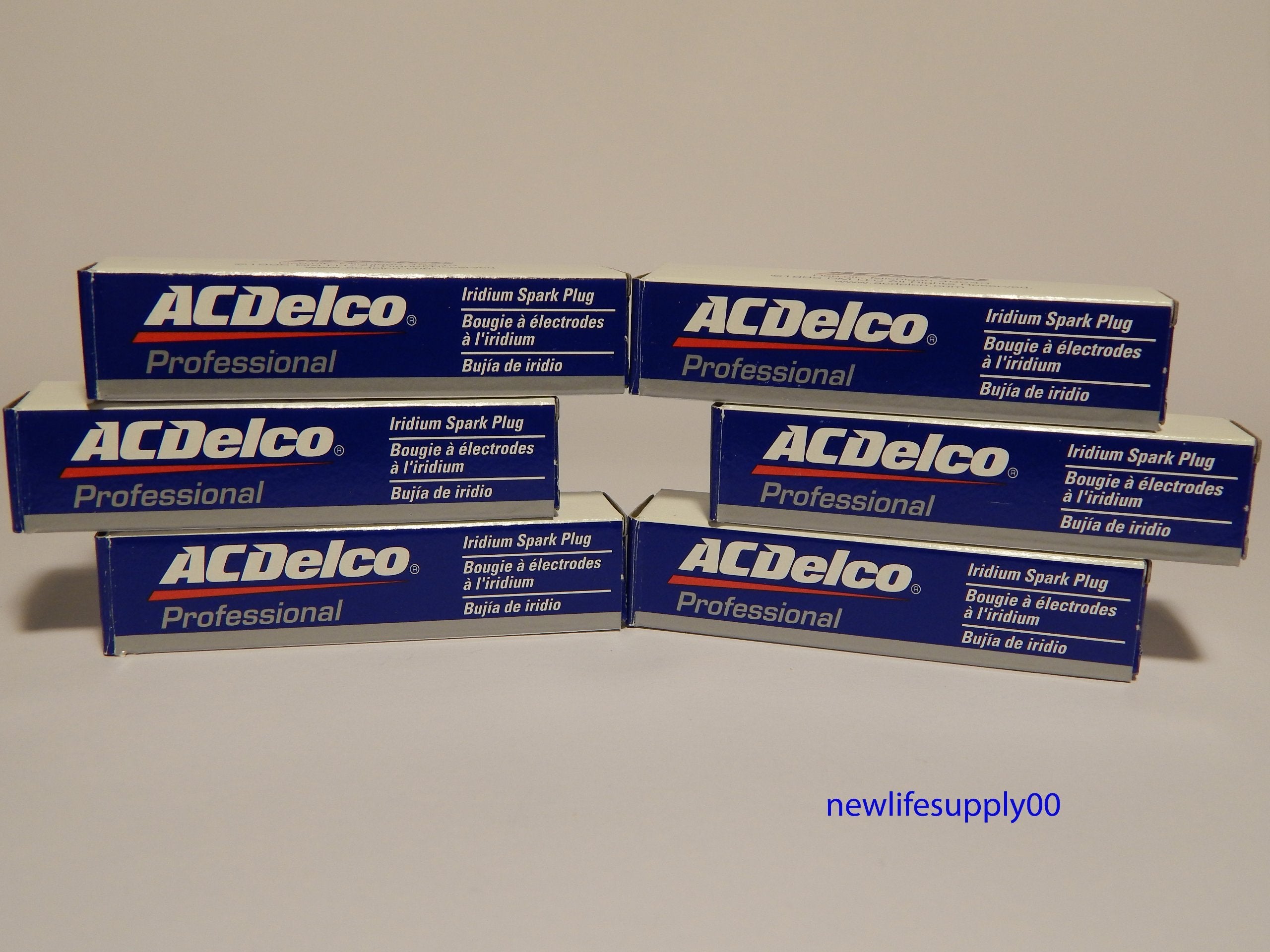 ACDelco # 41-110 Professional Iridium Spark Plug - 6 Pcs * NEW *