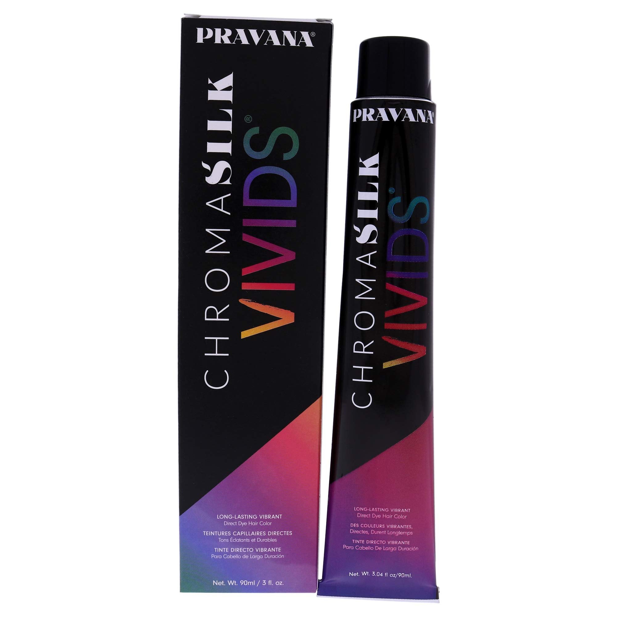 Pravana ChromaSilk Vivids Long-Lasting Vibrant Color - Clear-Dilute Unisex Hair Color 3 oz I0105073