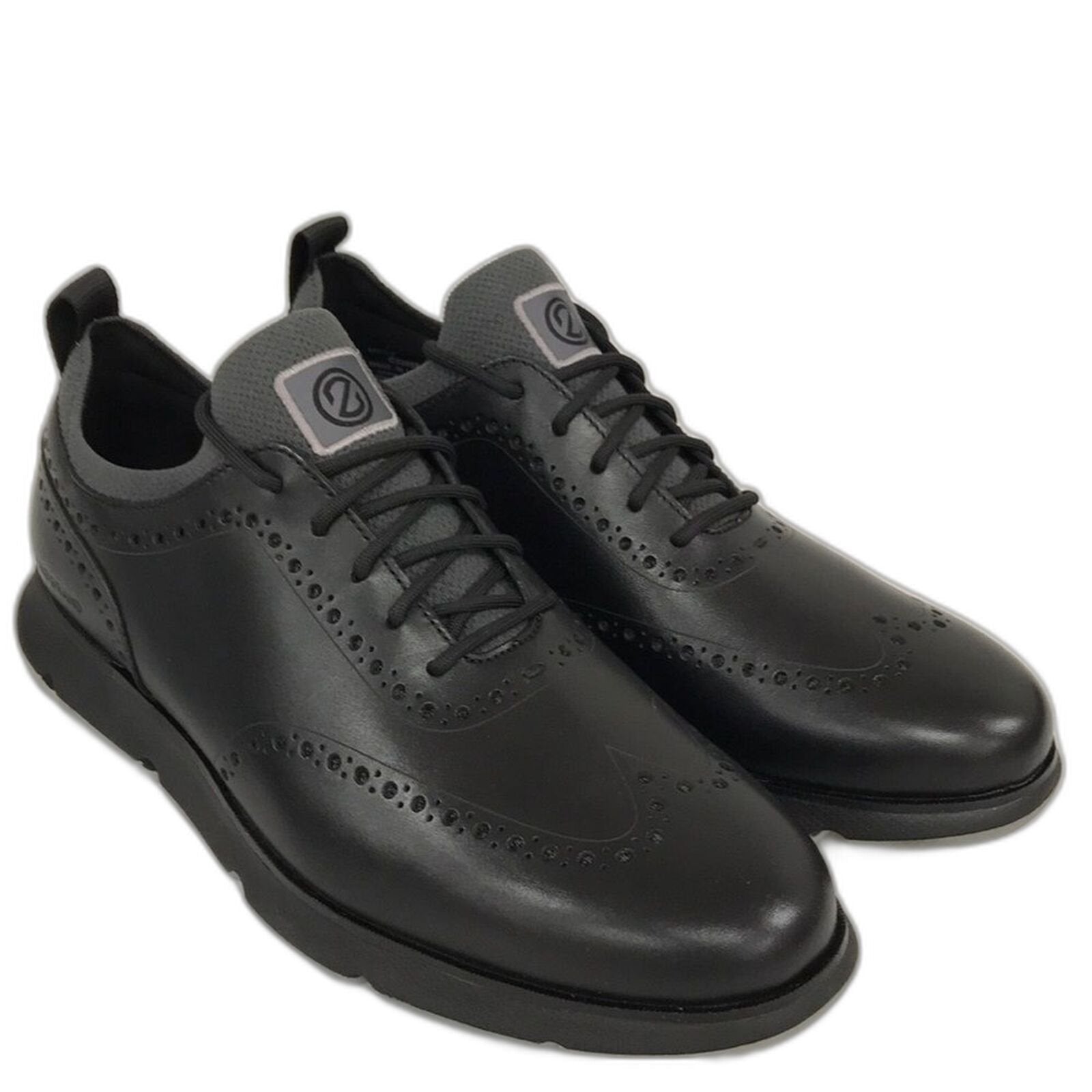 Cole Haan Mens  Wingtip Oxford Black 12 US