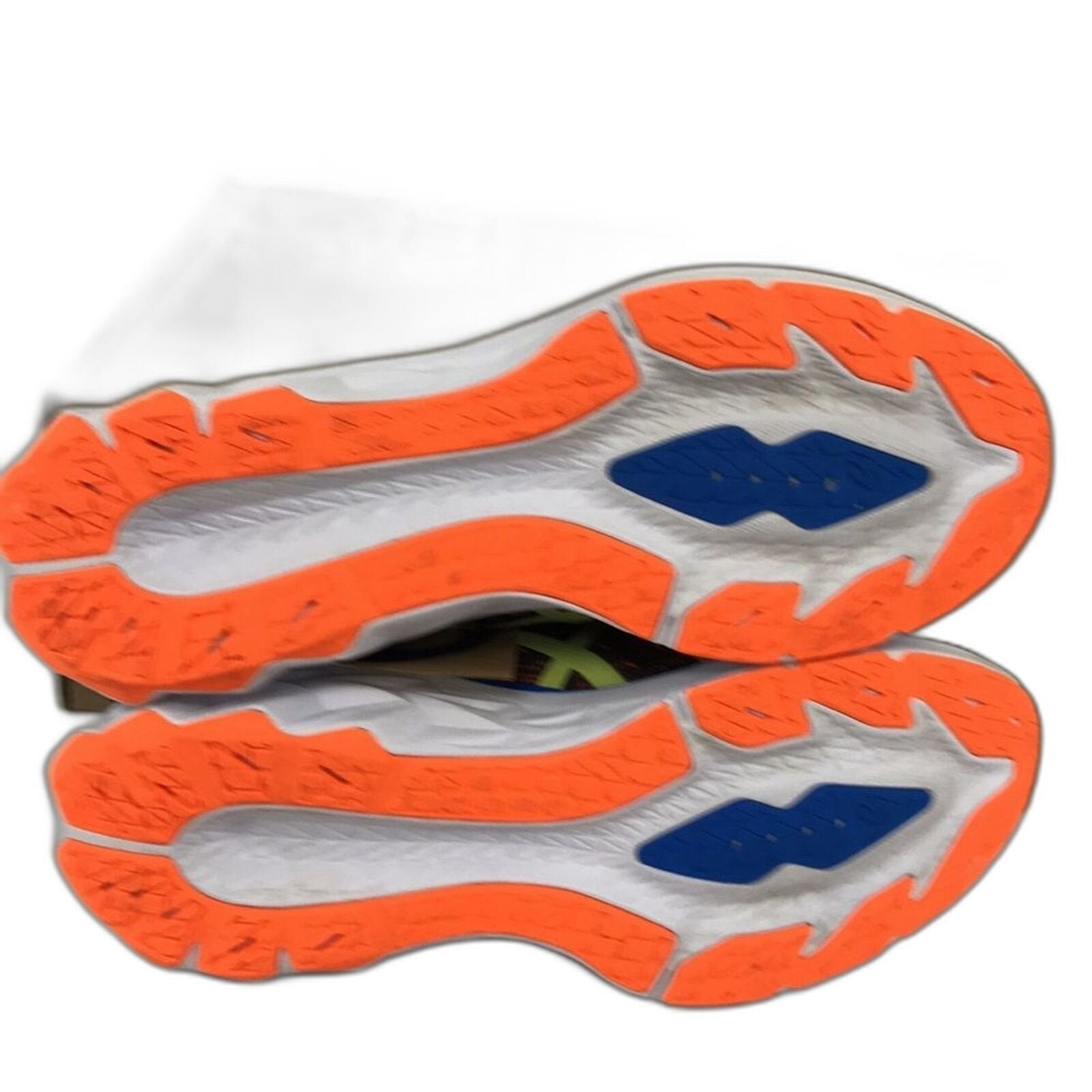 ASICS Mens NOVABLAST 2 Running Shoes Black Shocking Orange 11 US