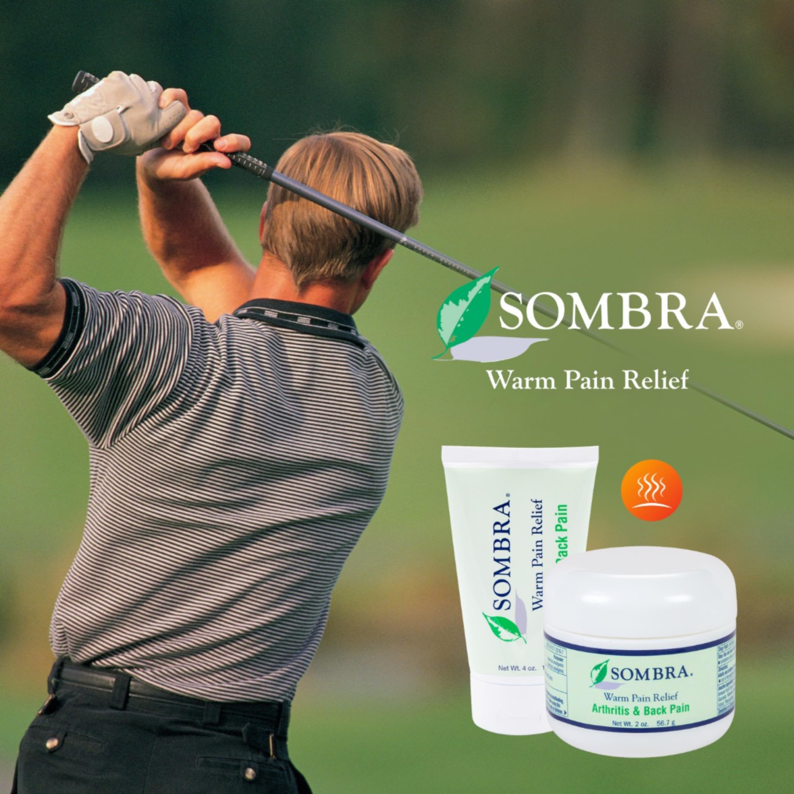 Sombra Warm Pain Relief Gel, 8-Ounce