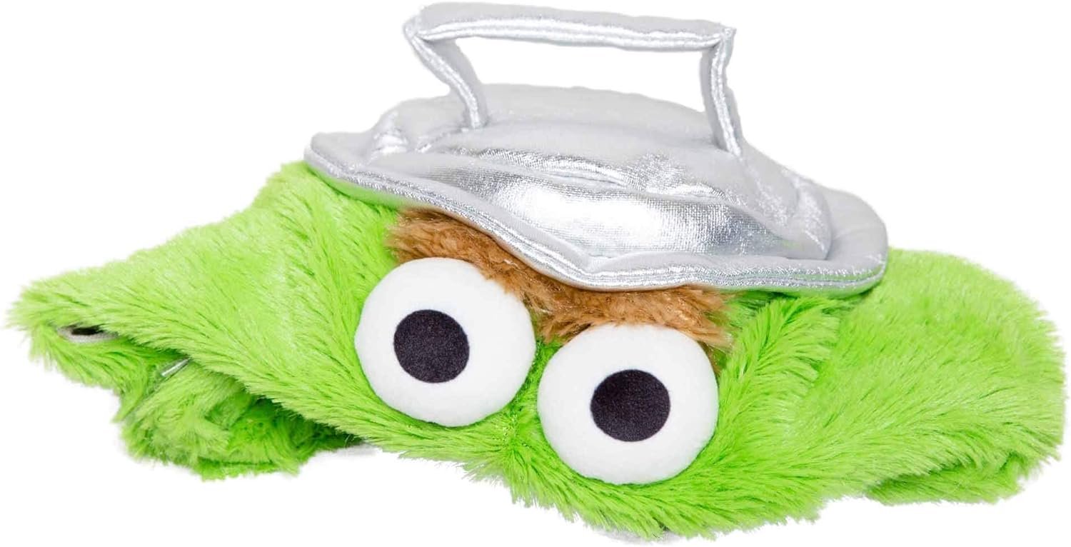 Pet Krewe Large Oscar The Grouch Dog Costume & Cat Costume Medium - Perfect for Halloween, Christmas Holiday, Parties, Photoshoots, Gifts for Dog & Cat Lovers