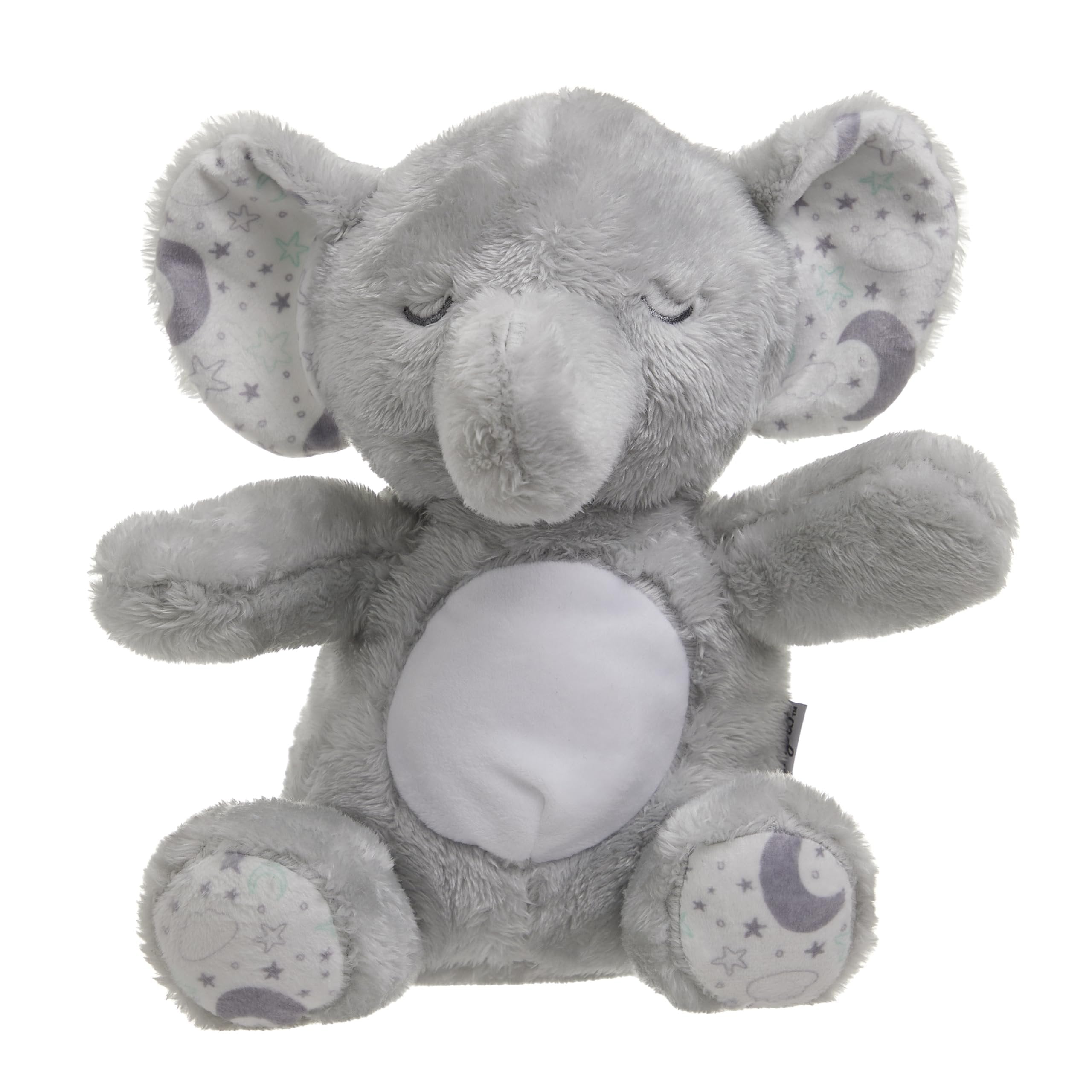 DreamGro Plush Animal Toys - Soft and Cuddly Stuffed Animals for Kids - Cute and Adorable Gifts for Boys and Girls - Perfect for Playtime, Nursery Decor, and Bedtime (Grey Elephant)