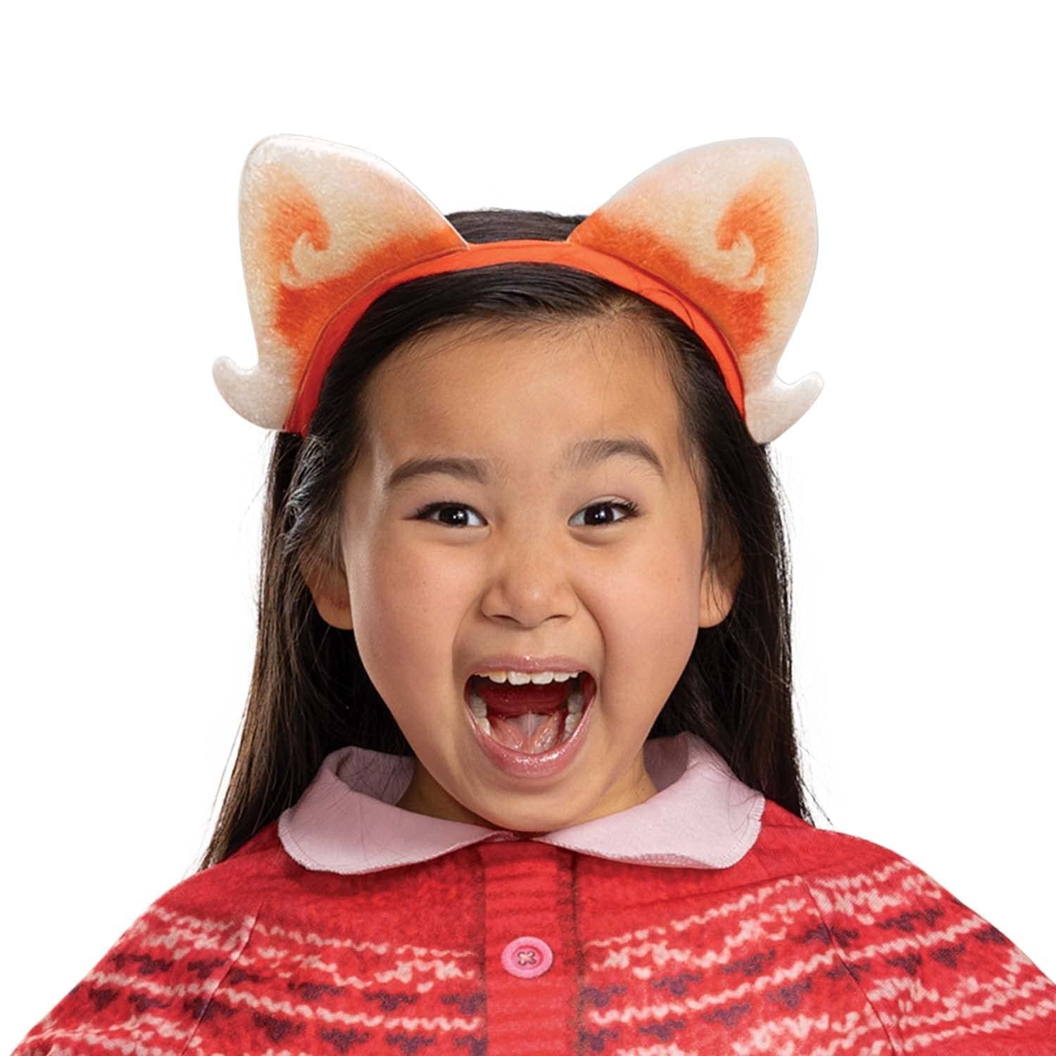 Disguise Mei Costume for Kids Medium (7-8) Turning Red with Panda Ears Headband As Shown