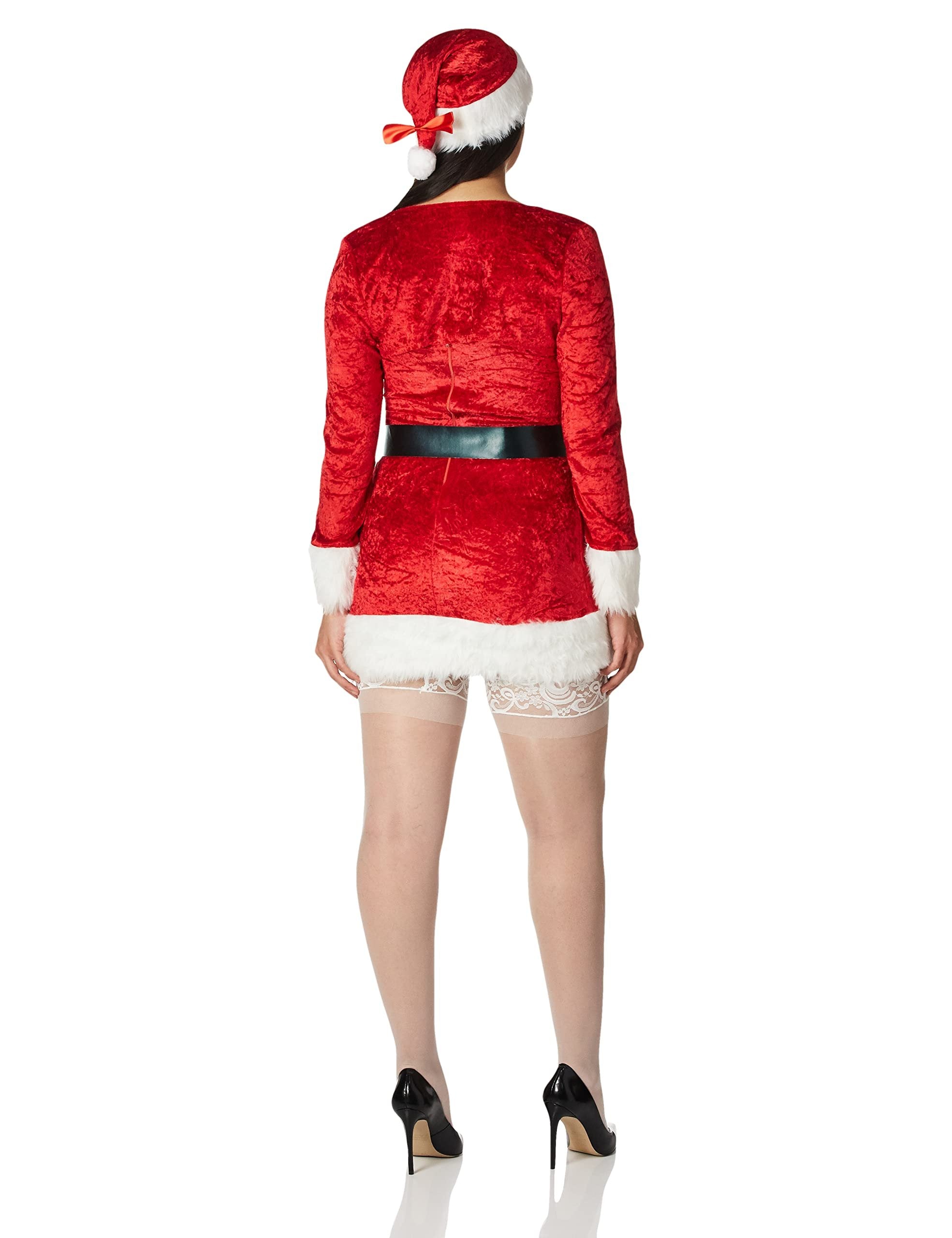 Dreamgirl Women's Santa Baby Costume, Red, Extra Large