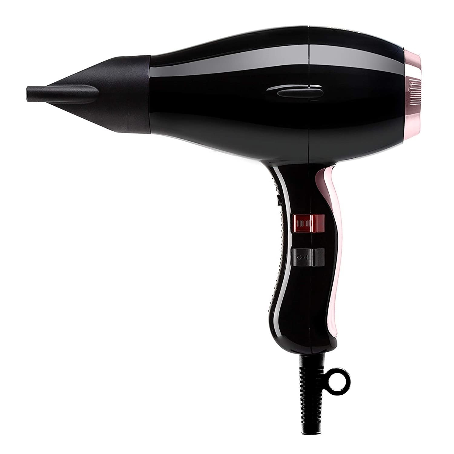 Elchim 3900 Healthy Ionic Hair Dryer: Professional Ceramic and Ionic Blow Dryer - 2 Concentrators Included, Fast Drying, Quiet, and Lightweight