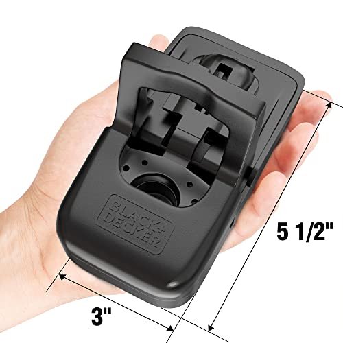 BLACK+DECKER Rat Trap Outdoor & Rat Traps Indoor – Mouse Traps Indoor for Home Instantly Kill Squirrel & Chipmunk Trap- Rodent Snap Trap, Touch Free & Reusable Pest Control, 4 Pack