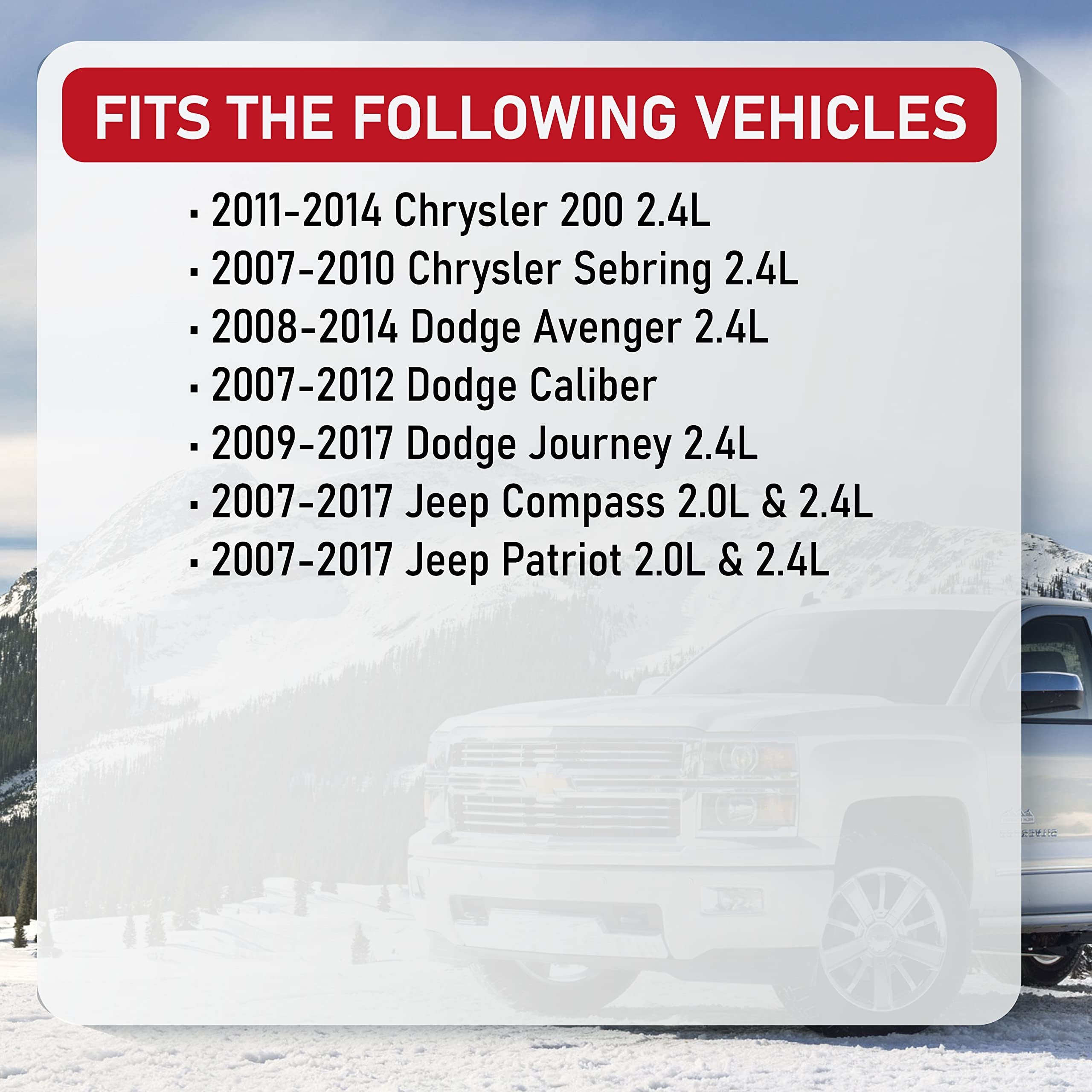 Chrysler/Dodge 2.0L/2.4L Throttle Body | Fits 200, Sebring, Avenger | Replaces 04891735AC, 977025 | .