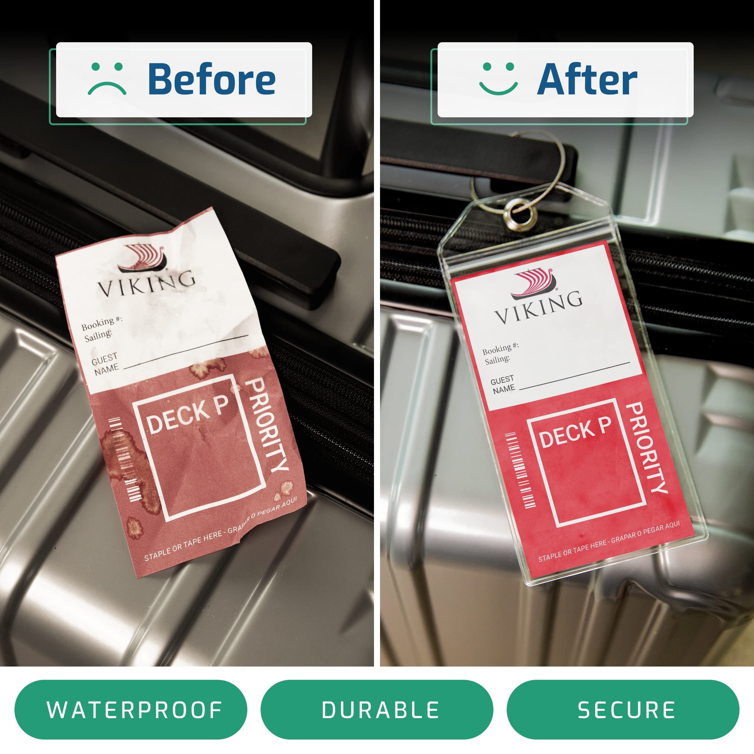 Highwind Cruise Luggage Tags for Suitcases Compatible with Celebrity