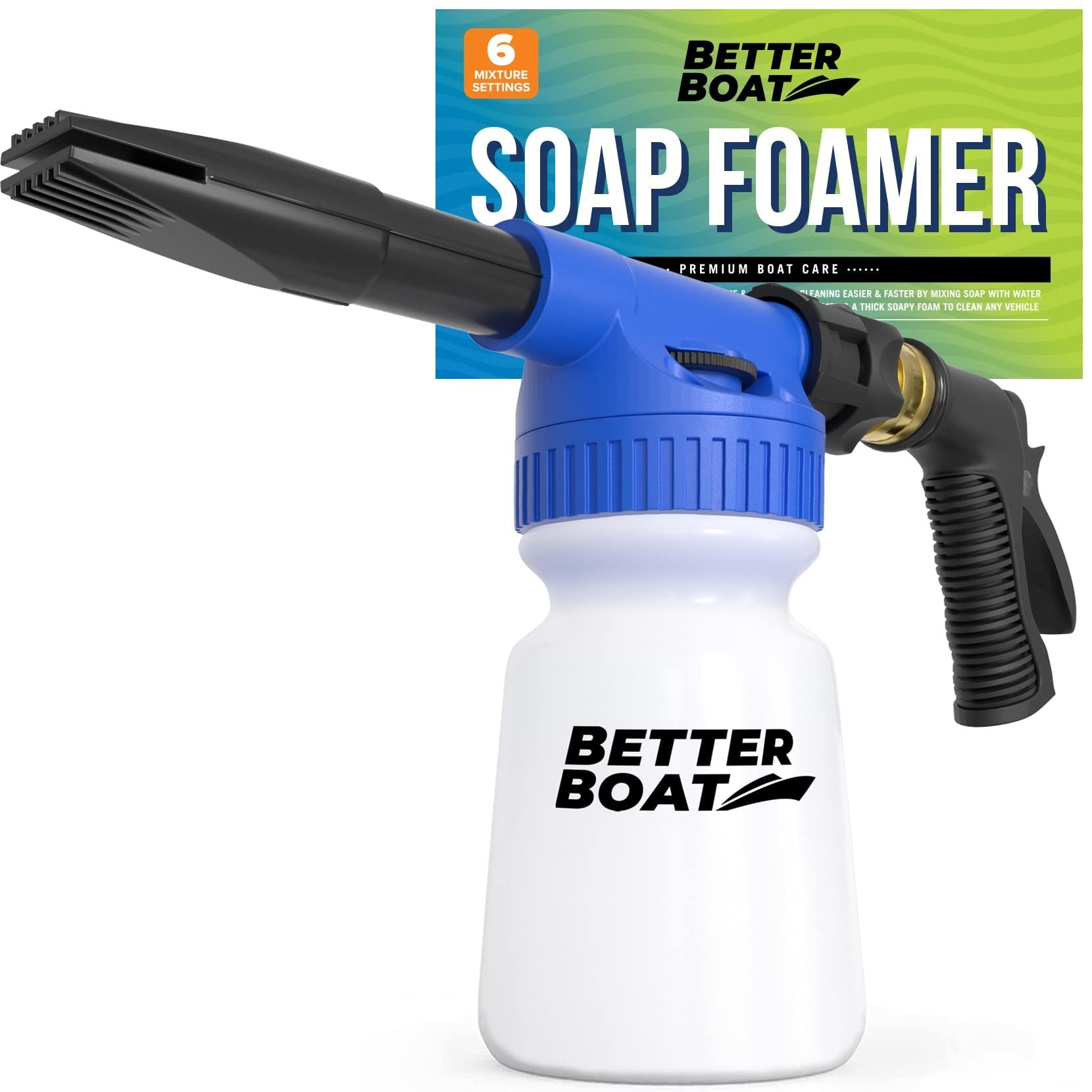 Foam Cannon Soap Gun for Car & Boat Cleaning -  Color - Free Shipping & Returns