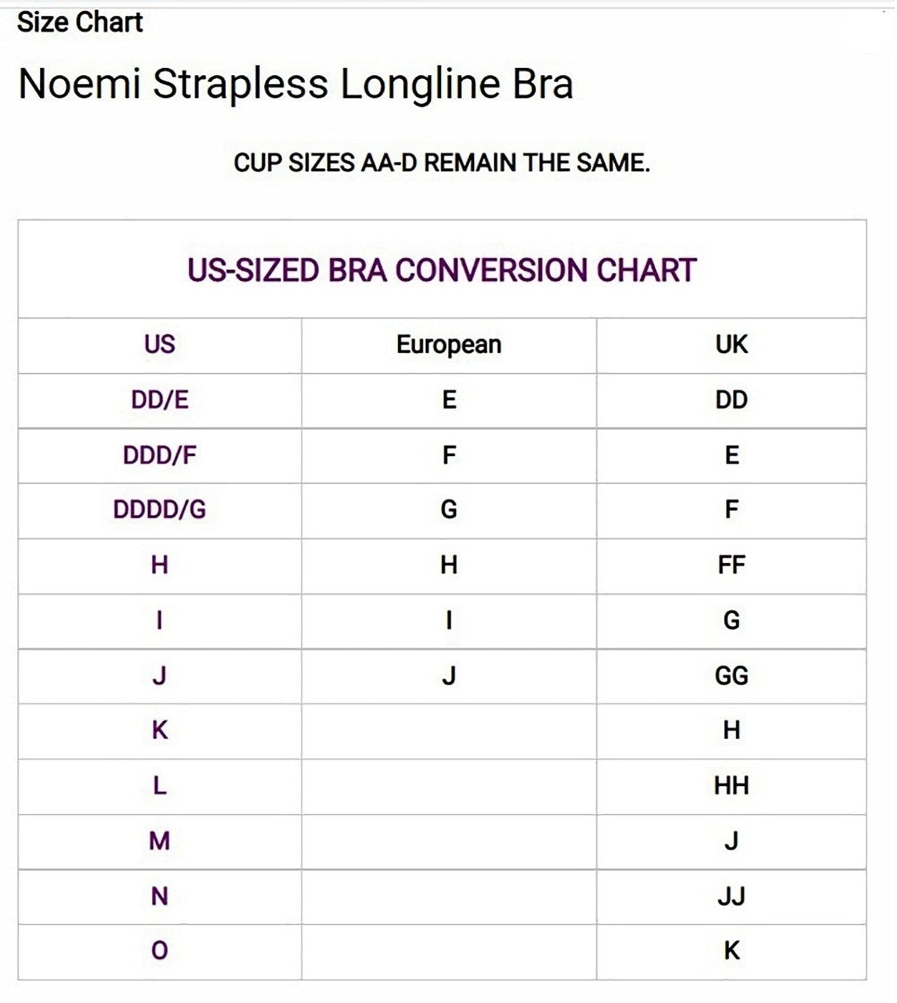 New Dominique Noemi Backless Strapless Bra White 34C | Free Shipping & Returns