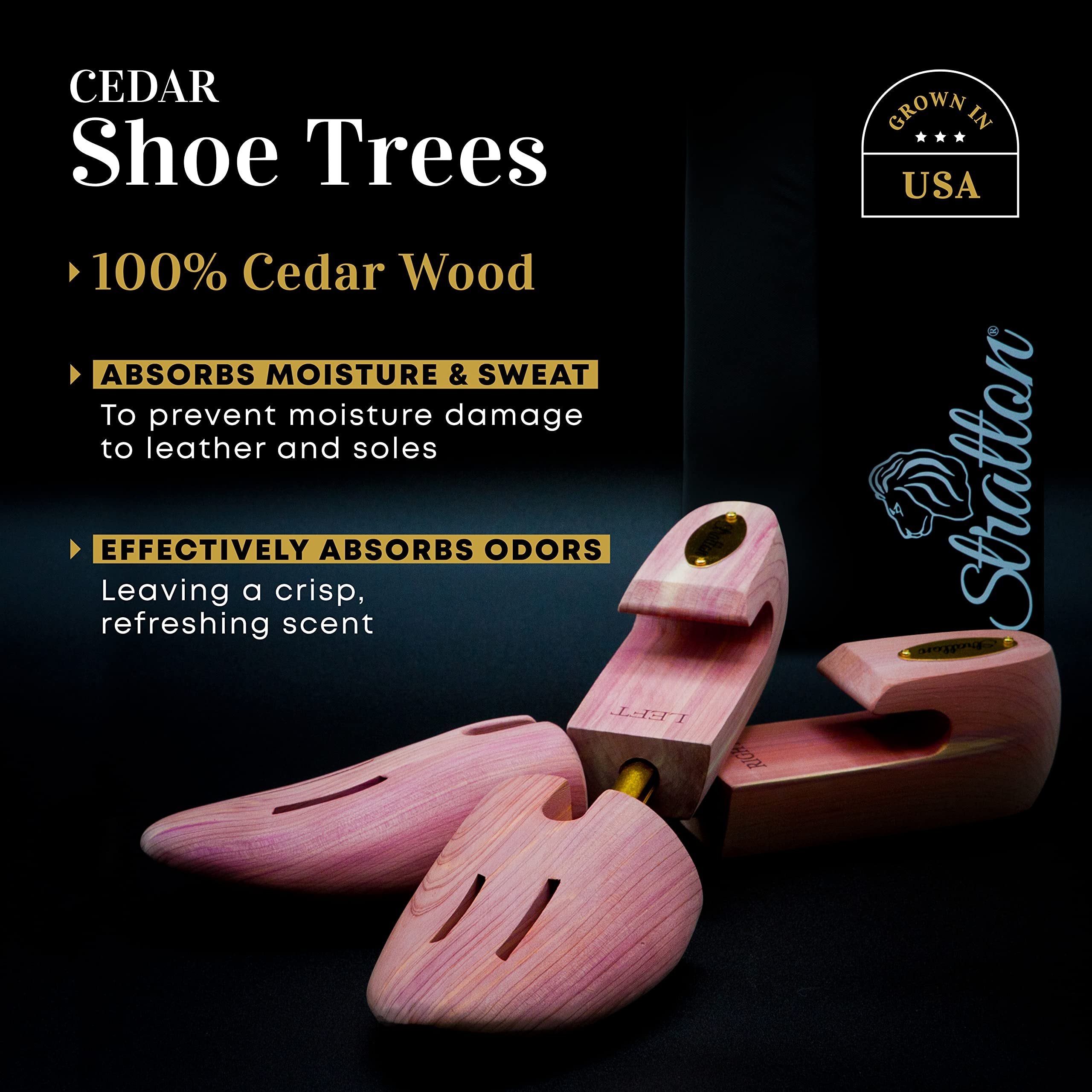 Stratton Men's Cedar Shoe Tree (Medium)