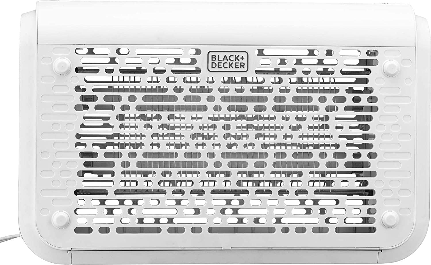 BLACK+DECKER Bug Zapper | Electric UV Insect Killer& Catcher for Flies, Gnats, Mosquitoes, & Other Flying Pests | 6,000 Sq/Ft Coverage for Indoor/Outdoor Use Includes Home, Kitchen & Other Areas