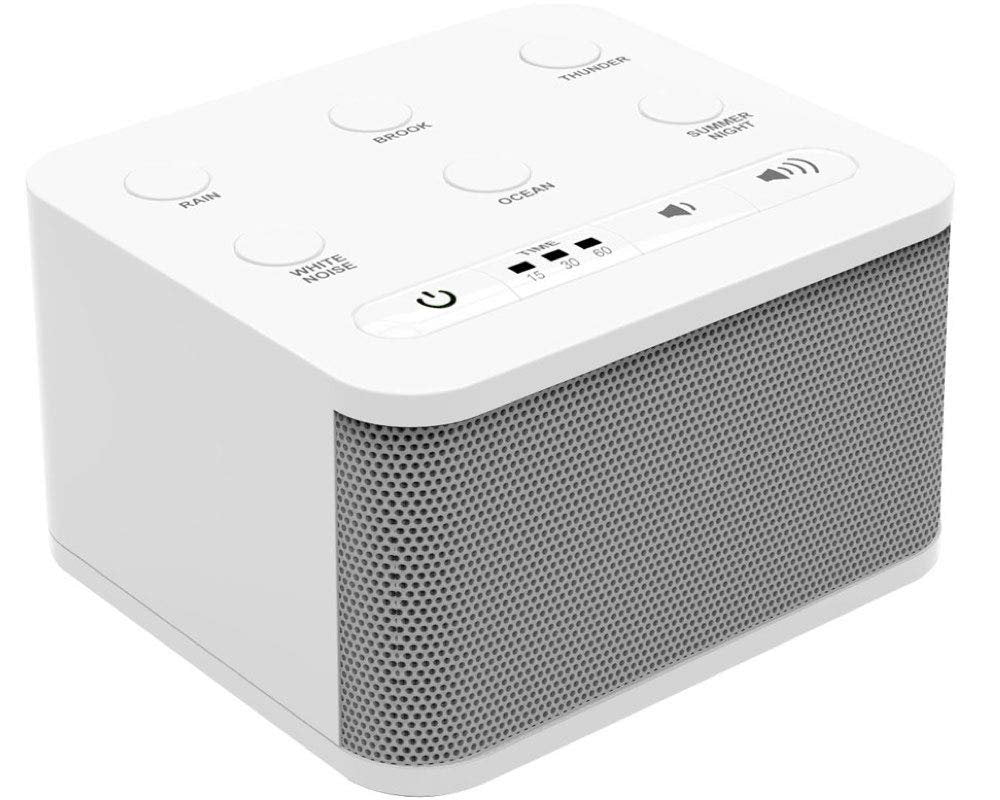 Big Red Rooster White Noise Machine - Portable Sleep Sound Maker for Adults & Kids, Battery/Plug-in Operated, 1 Count