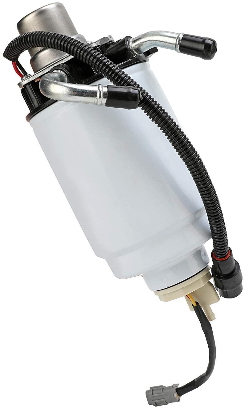 Fuel Filter with Head Assembly and Sensor - Compatible with Chevy and GMC Trucks - 6.6L Silverado 2500 HD, Classic, Sierra, HD, 3500 Classic with Duramax - Replaces TP3018, 904-517, 12642623, 12639448