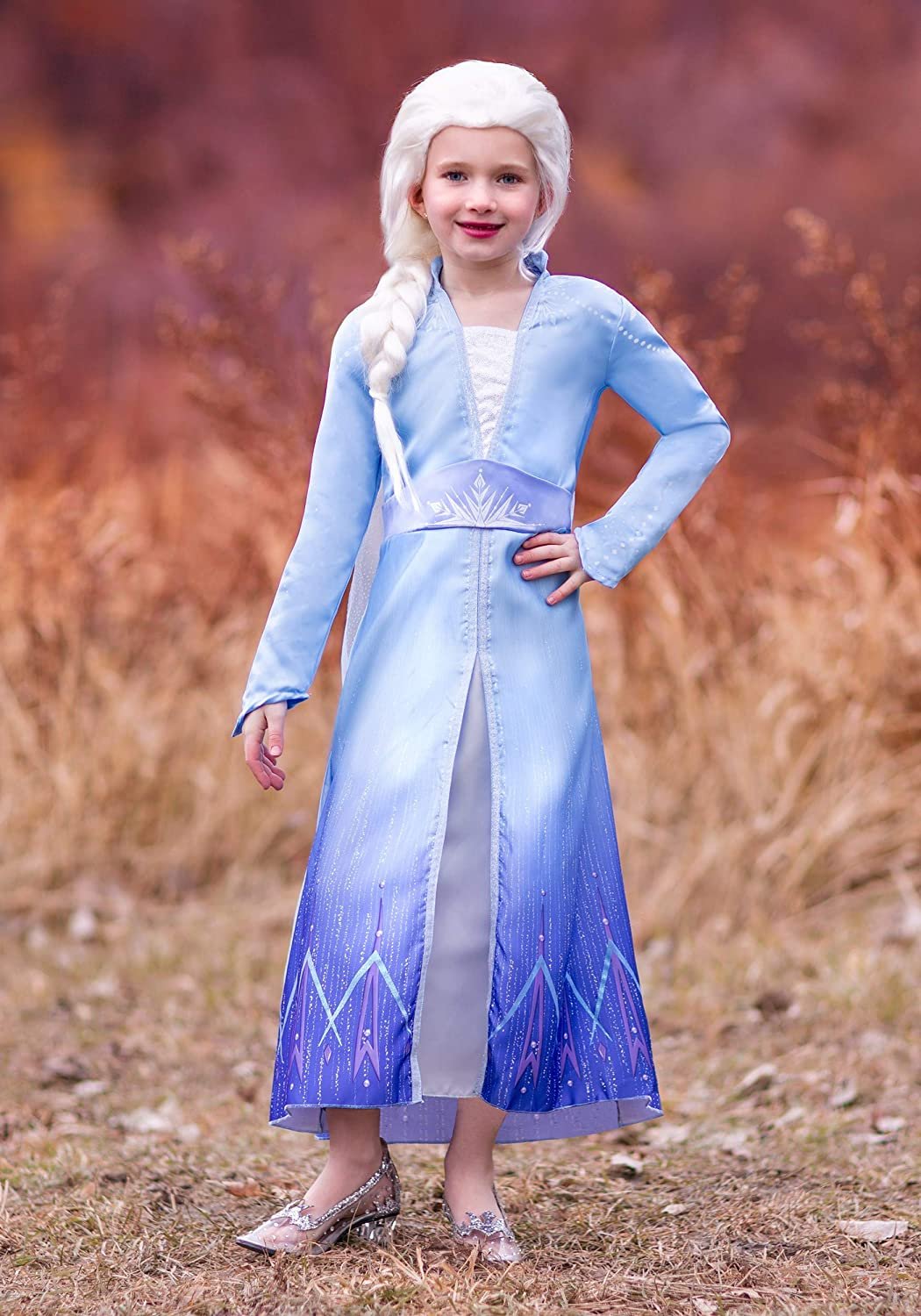 Disguise Girls Frozen 2 Elsa Wig