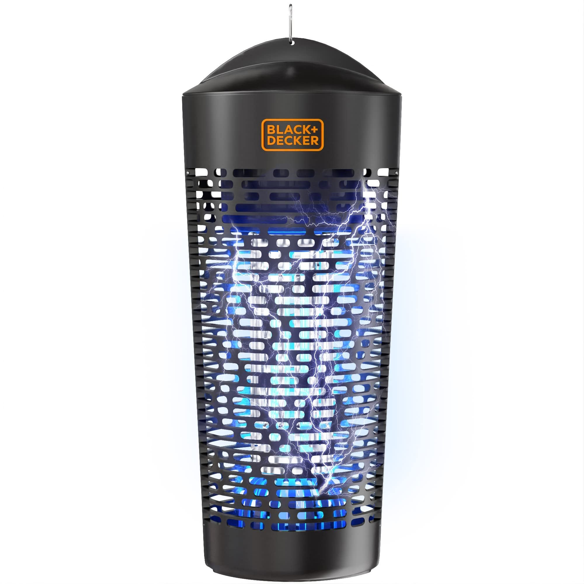 BLACK+DECKER Outdoor Electric UV & Killer for Flies, Mosquitoes, Gnats & Other Small to Large Flying Pests Half Acre Coverage for Home, Deck, Garden, Patio, Camping & More