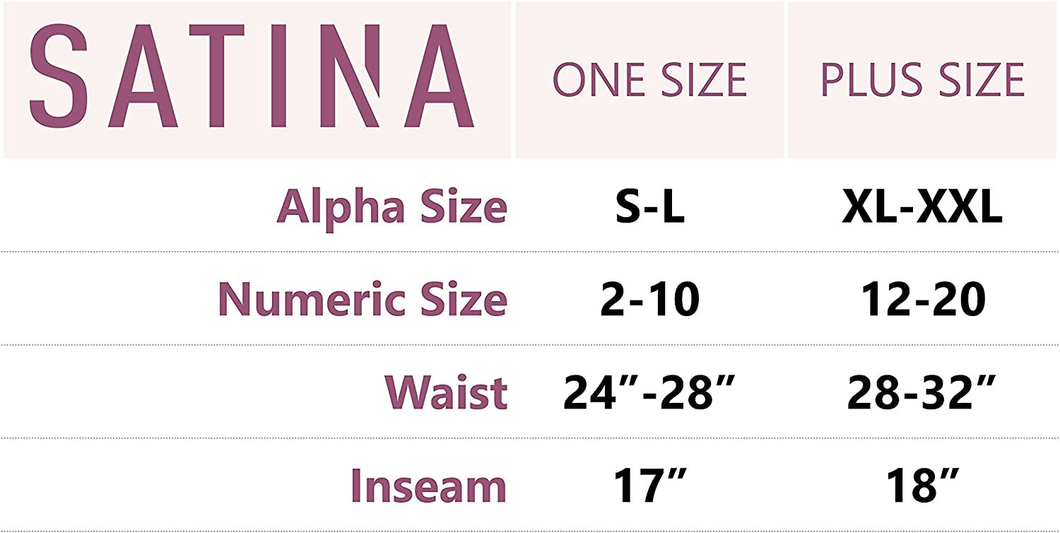 SATINA High Waisted Ultra Soft Leggings | 1" Waistband | 22 Colors