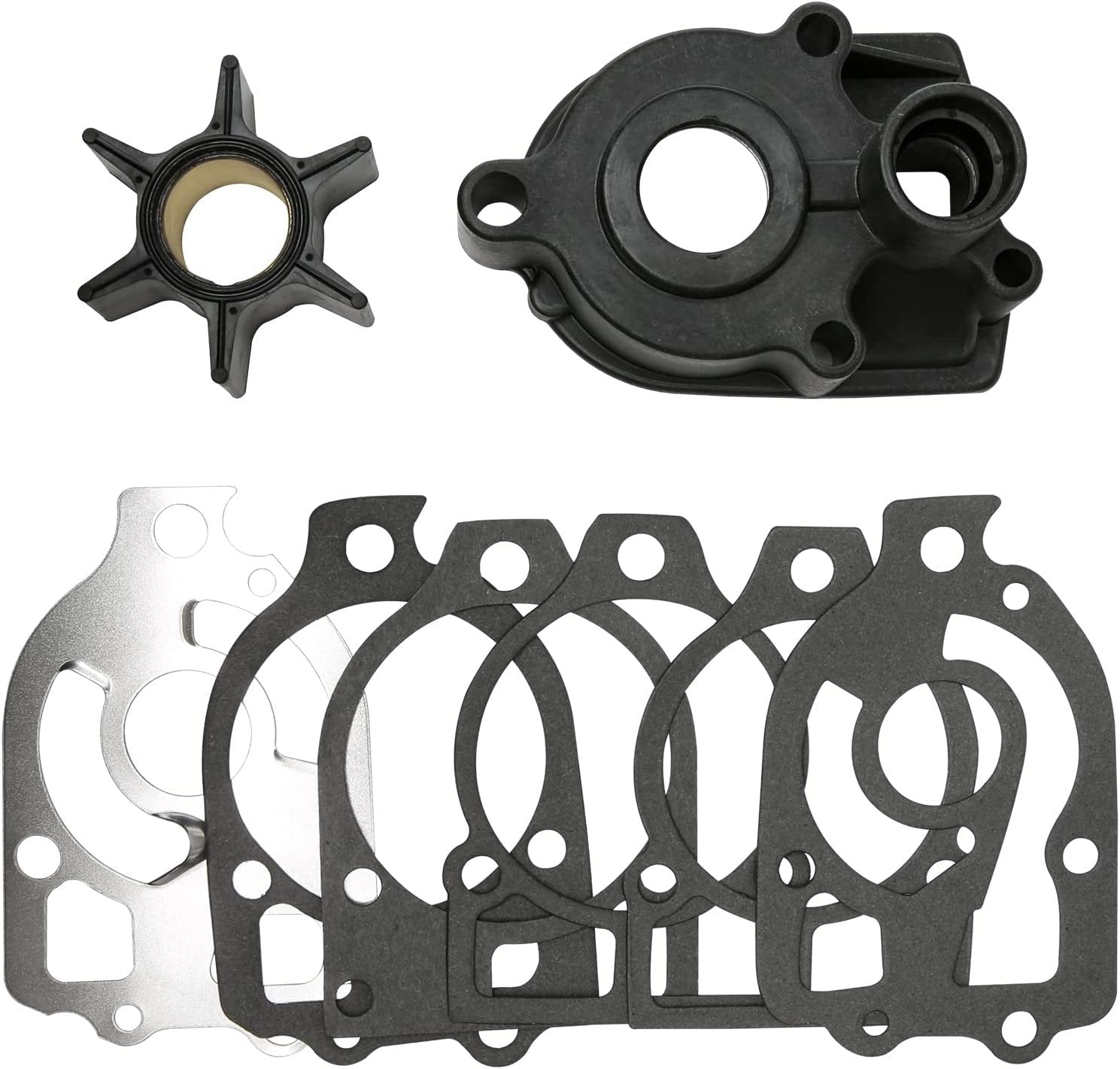 Water Pump Repair Kit - Compatible with Mercruiser Stern Drives, Mariner and Mercury 2-strokes Outboards - Pre-Alpha, Alpha One - Replaces 96148Q8, 46-96148Q8, 46-96148A8, 46-96148T8, 18-3217, 18-3316