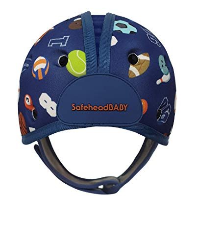 SafeheadBABY Infant Safety Helmet | Sporty Blue | Adjustable | Ultra-Lightweight | One Size