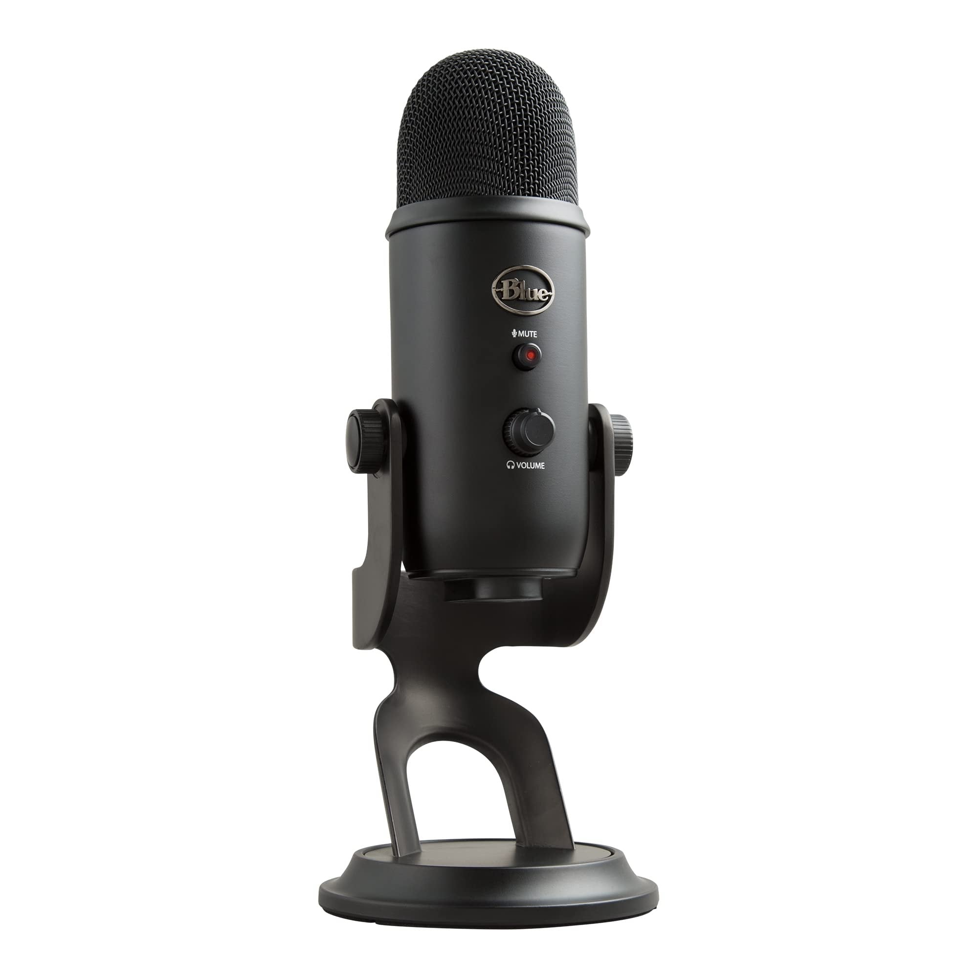 Logitech Blue Yeti USB Microphone Blackout for PC, Podcast, Streaming - Mic Only