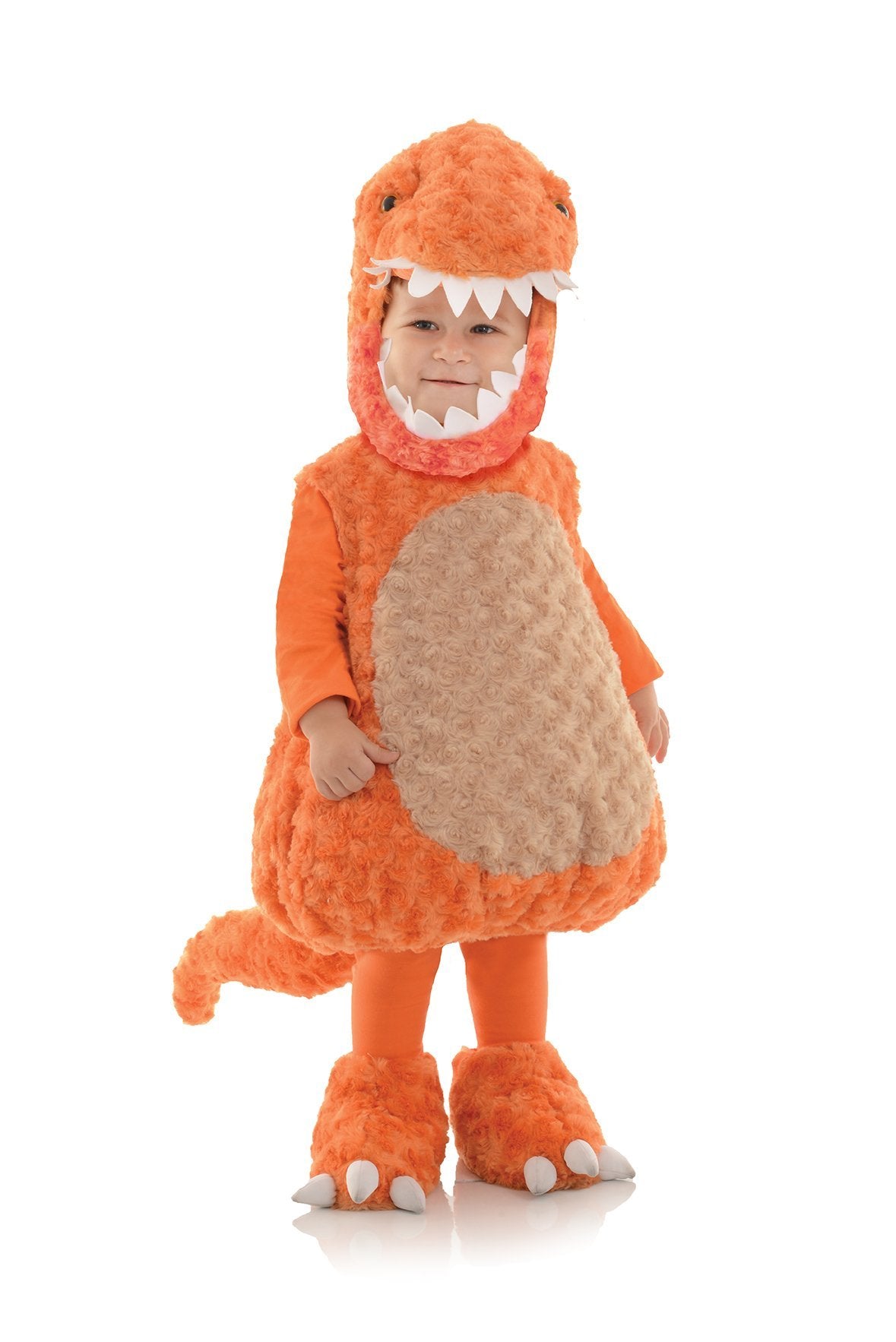 UNDERWRAPS T-Rex Belly Babies Costume XS Orange - Free Shipping & Returns