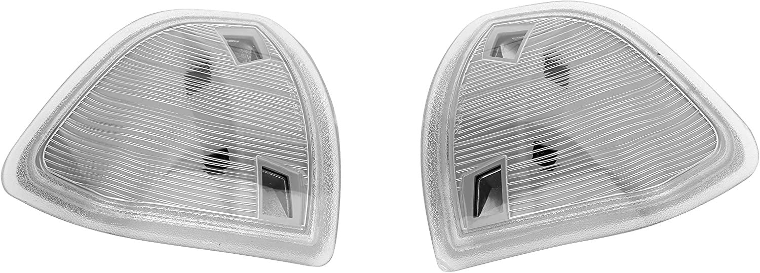 Replacement Side Mirror Turn Signal Light Lamp Set - Replaces 68302828AA, 926-122, 68261240AA - Compatible with Dogde Trucks - Ram 1500, Ram 2500, Ram 3500, 4500, 5500 - Left and Right Blinkers