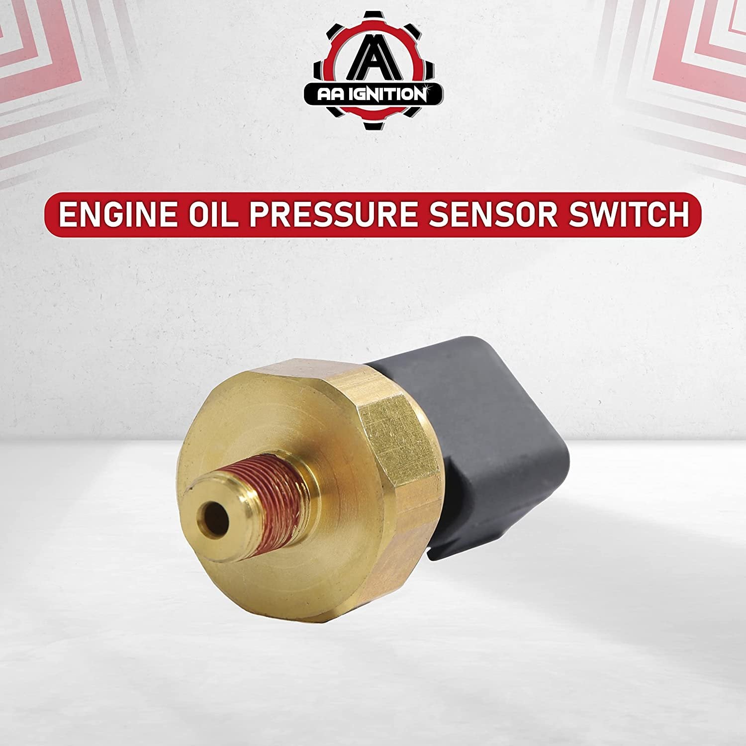 Engine Oil Pressure Sensor Switch - Replaces 5149062AA, 05149062AA, 56028807AB, 56028807AA - Compatible with Chrysler, Dodge, Jeep, Ram - 200, 300, Avenger, Challenger, Durango, 1500, Grand Cherokee