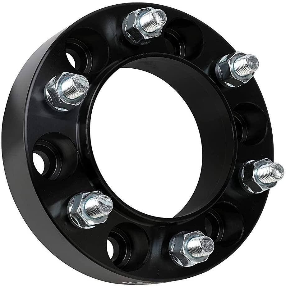 Wheel Spacer Set of 4-6 Lug 1.5 inch 38mm Hub Centric 6x5.5 - Compatible with Toyota Vehicles - 1996-2018 4Runner, 01-07 Sequoia, 2001-18 Tacoma, 00-06 Tundra, FJ Cruiser - 6x139.7mm