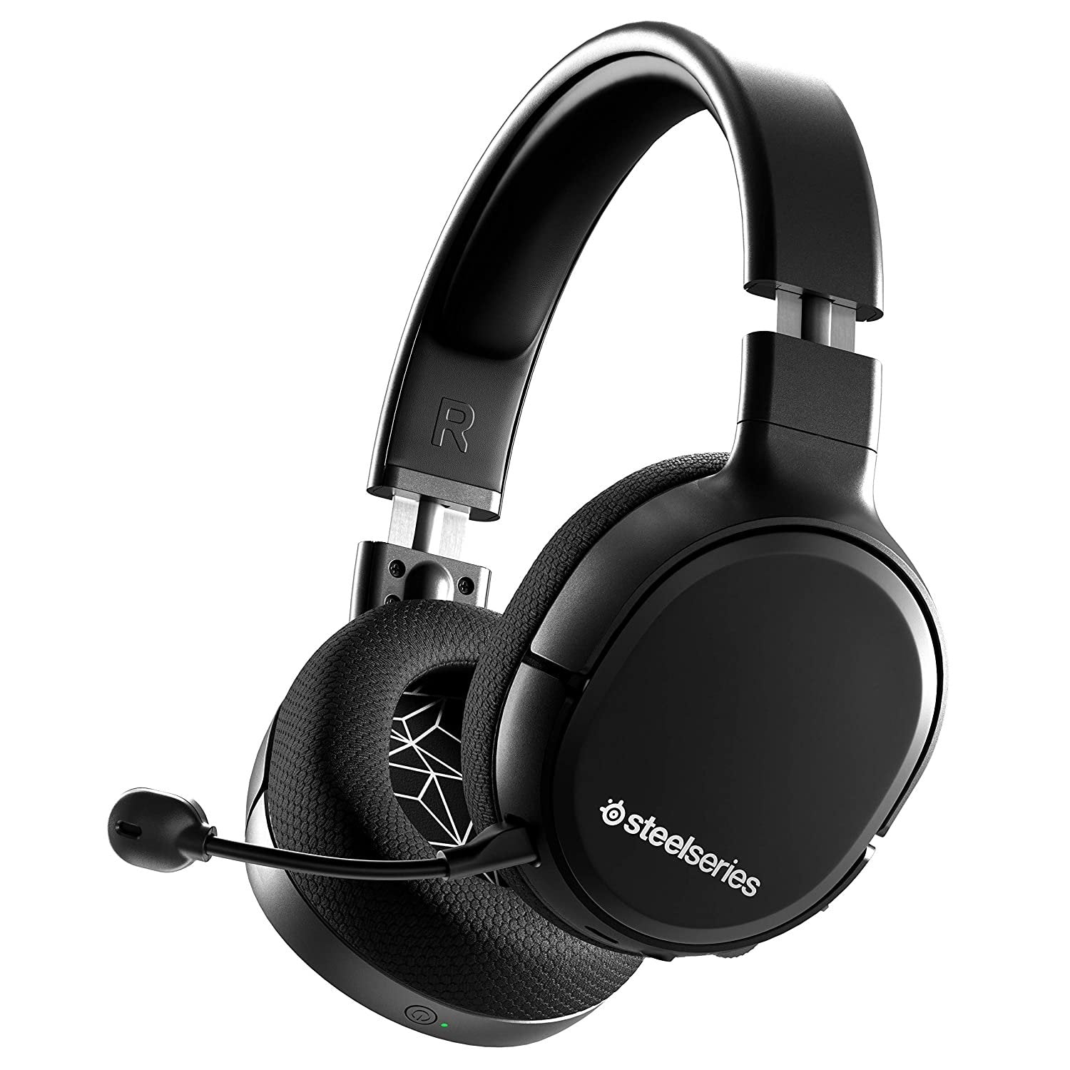 SteelSeries Arctis 1 Wireless Gaming Headset – USB-C Wireless – Detachable ClearCast Microphone