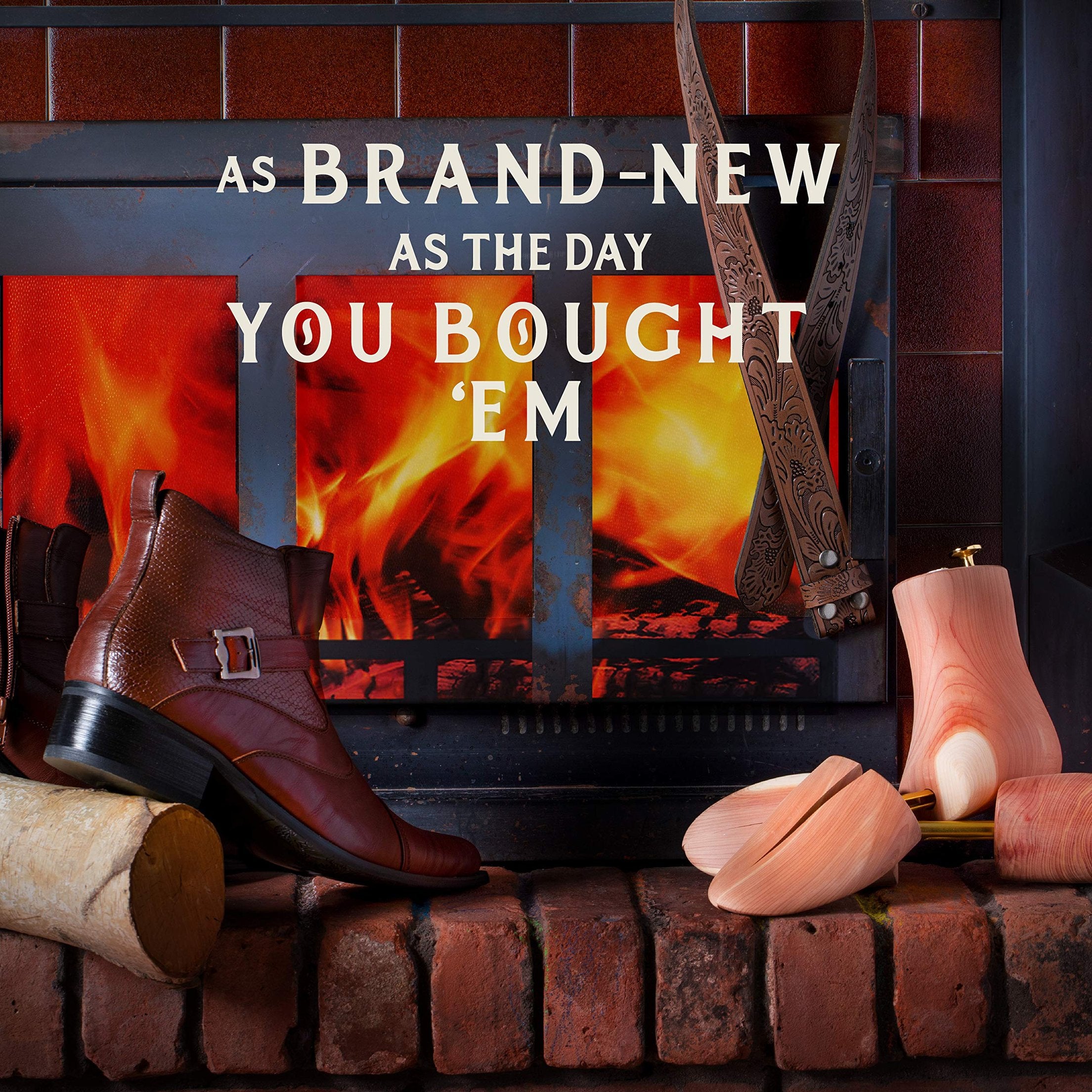 Stratton Cedar Boot Tree - Large (9-10.5 US) - Aromatic Red Cedar - Men's Shoe Care