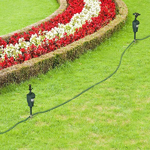 Motion Activated Sprinkler Garden Yard Repellent Green Hoont Cobra - Free Shipping