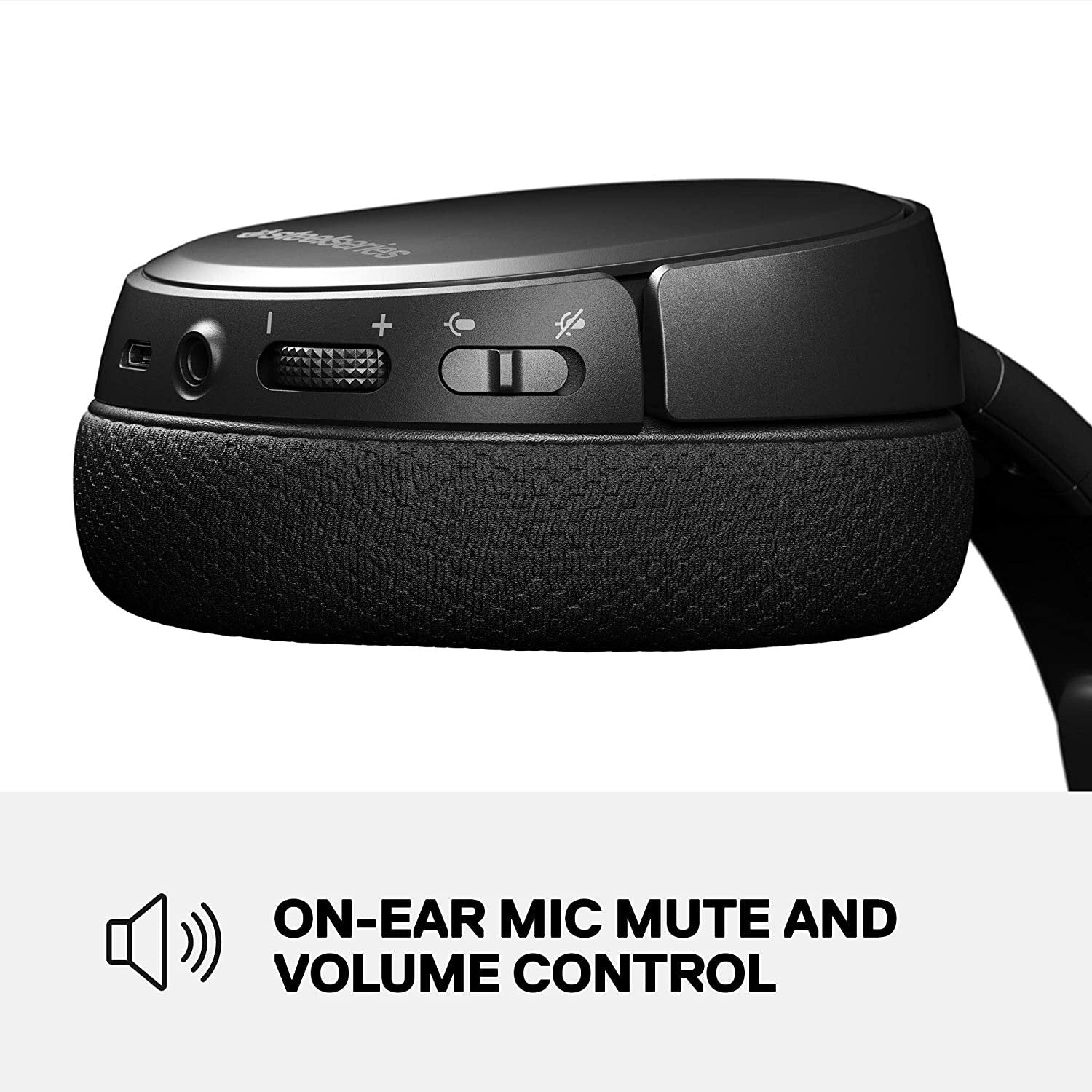 SteelSeries Arctis 1 Wireless Gaming Headset – USB-C Wireless – Detachable ClearCast Microphone