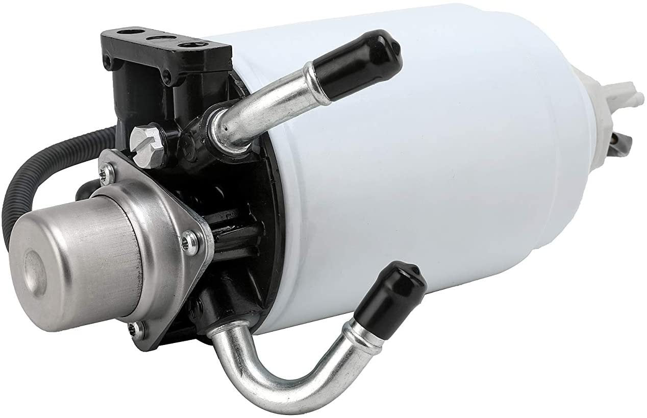 Fuel Filter with Head Assembly and Sensor - Compatible with Chevy and GMC Trucks - 6.6L Silverado 2500 HD, Classic, Sierra, HD, 3500 Classic with Duramax - Replaces TP3018, 904-517, 12642623, 12639448