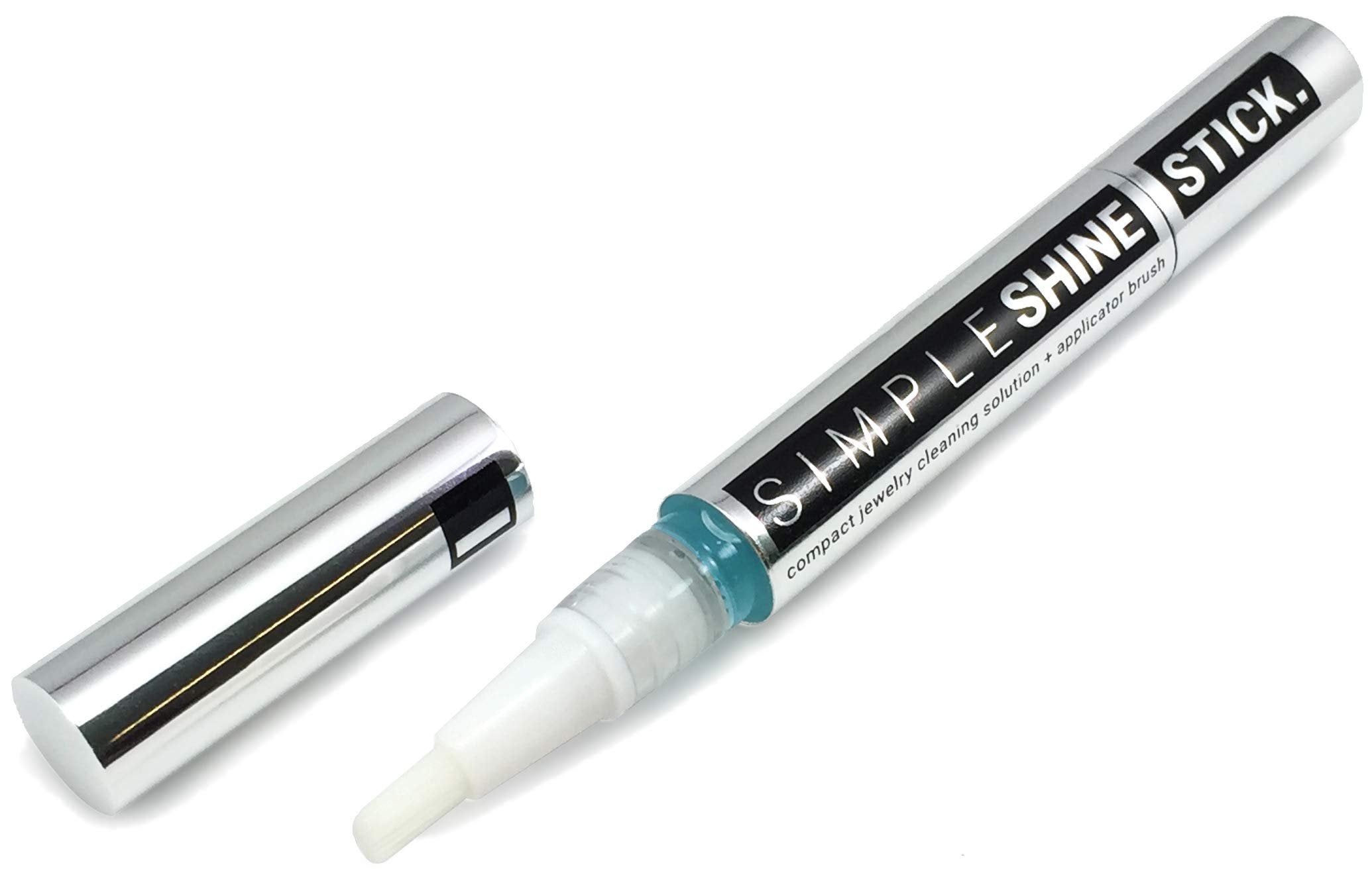 Simple Shine Jewelry Cleaner Shine Sticks - Pack of 2 | Ring & Diamond Ring Cleaner Brush for Fine and Fashion Jewelry - Make Your Diamonds Dazzle! Free Shipping & Returns