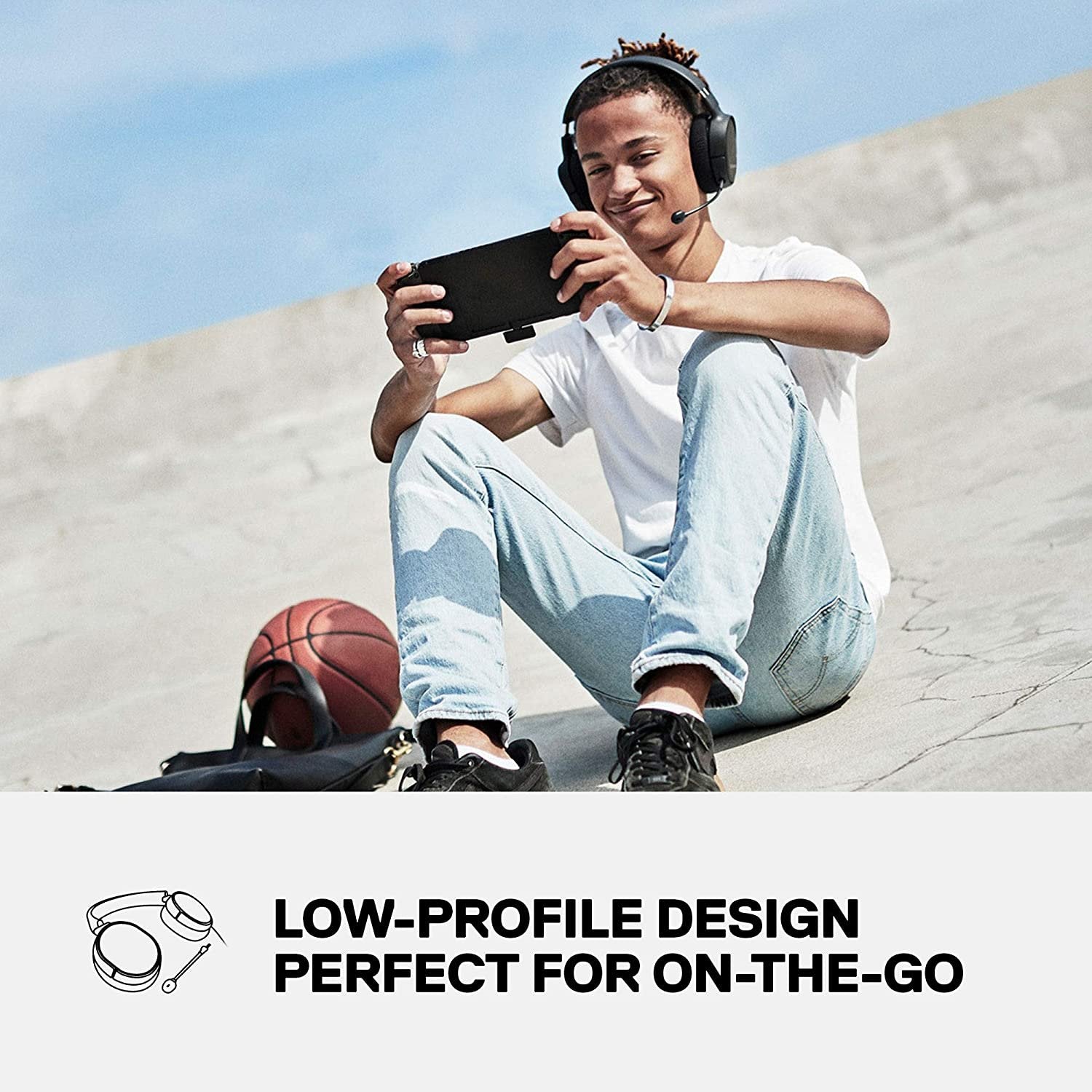 SteelSeries Arctis 1 Wireless Gaming Headset – USB-C Wireless – Detachable ClearCast Microphone