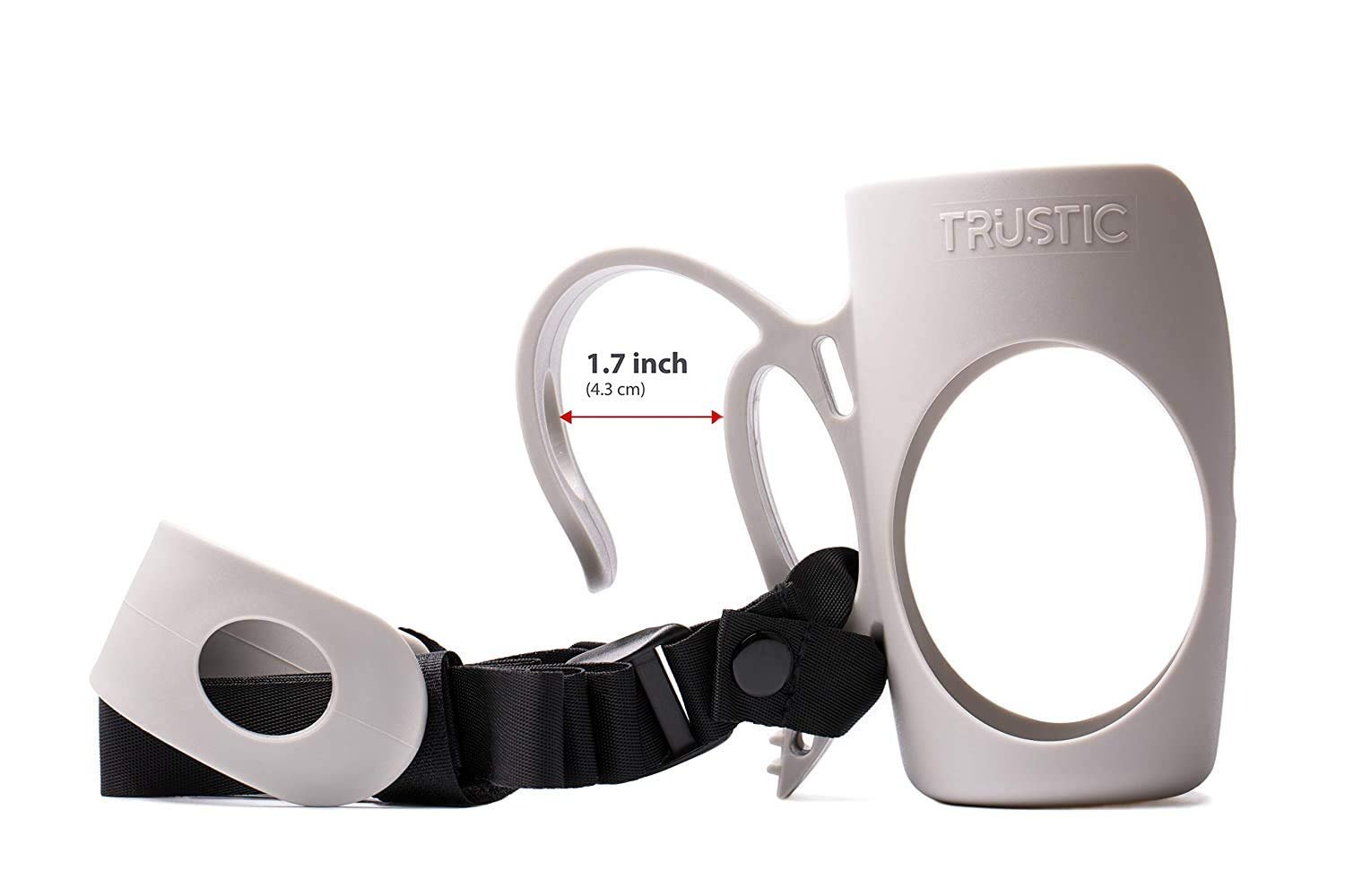 Trustic Child Cup Holder for Car Seats - Gray, Fits Most Models, Size 1 Pack of 1, Free Shipping & Returns